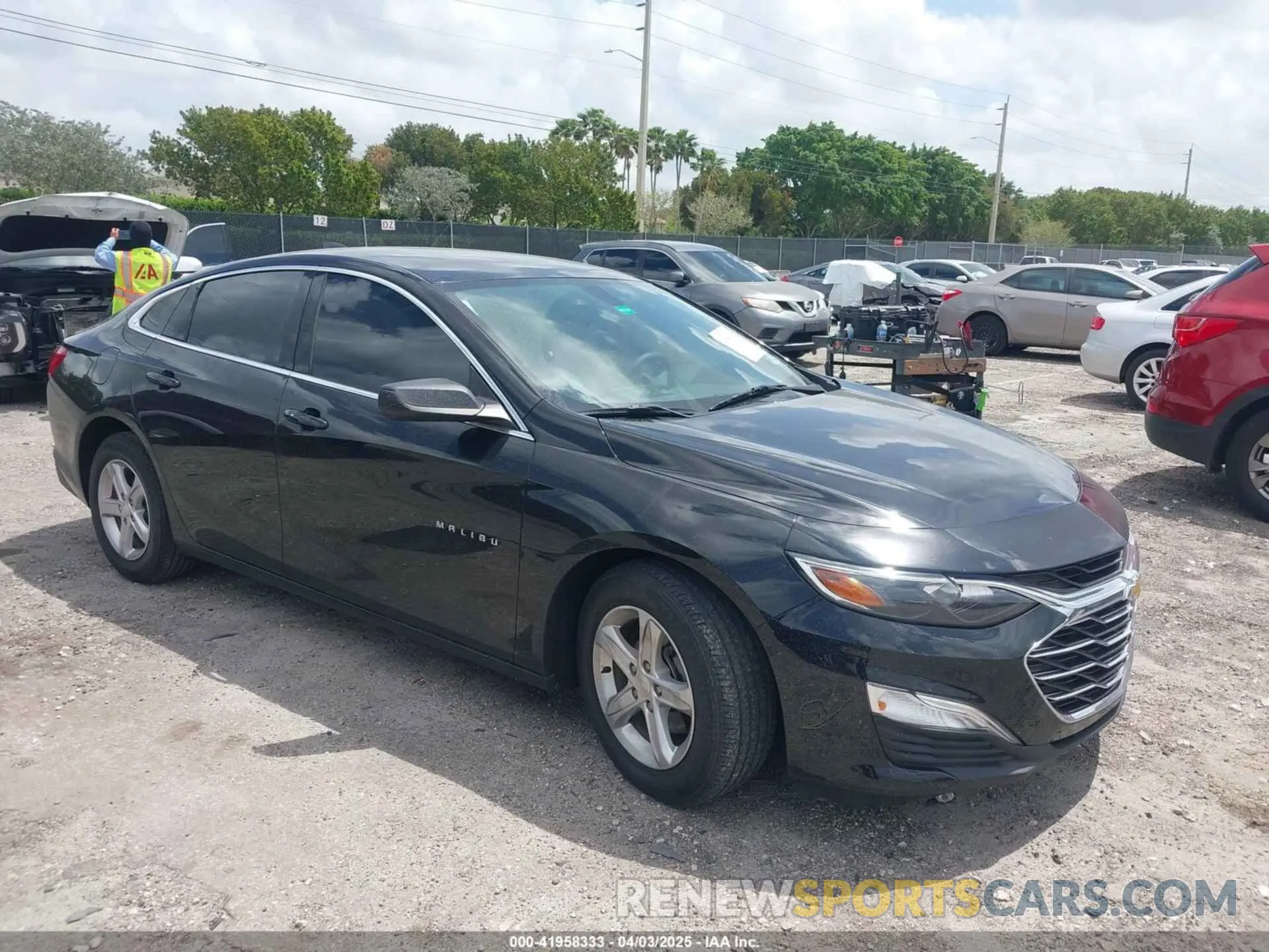 1 fotografías del automóvil dañado 1G1ZB5ST5NF211567 CHEVROLET MALIBU 2022