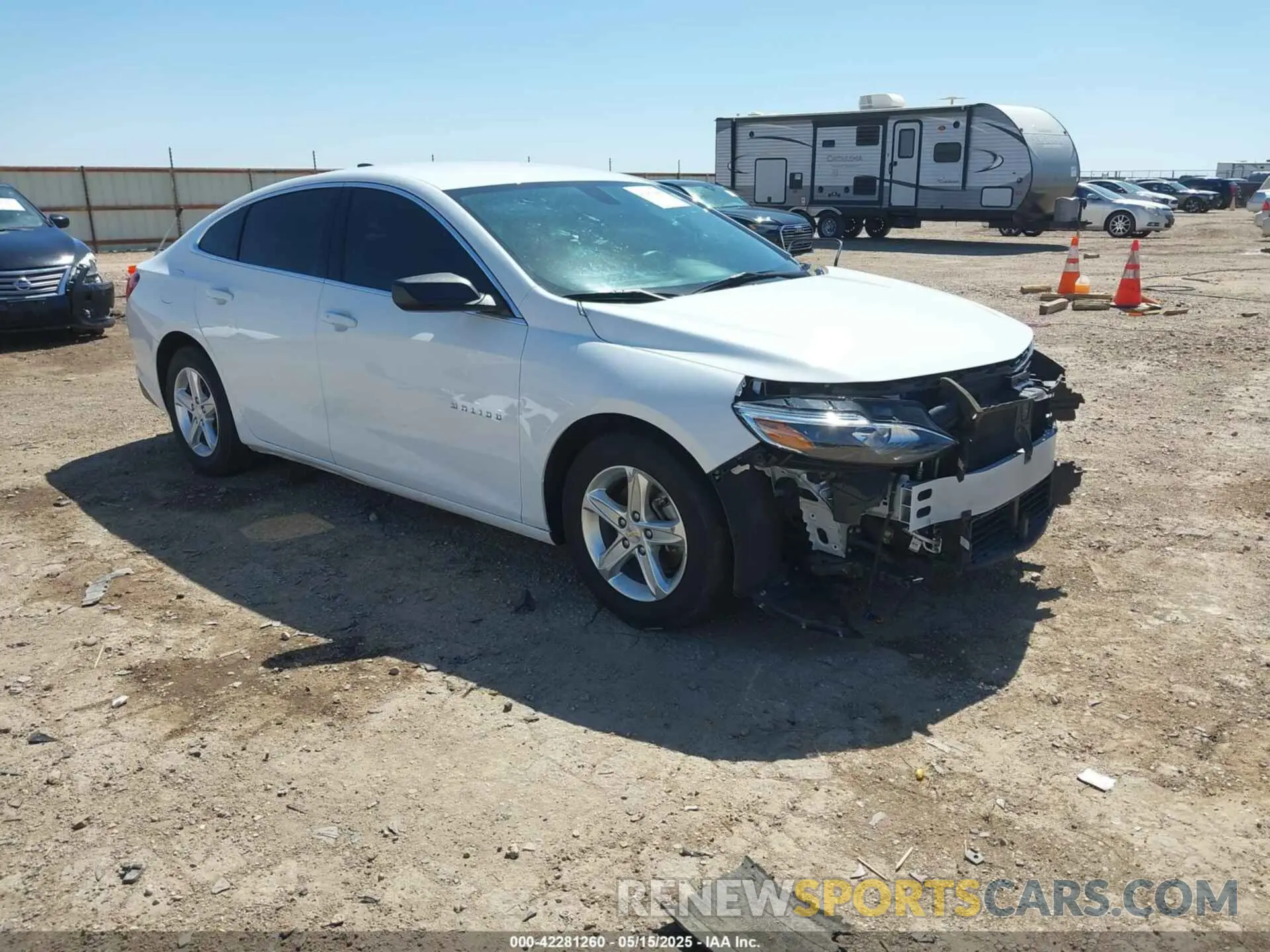1 fotografías del automóvil dañado 1G1ZB5ST6NF209505 CHEVROLET MALIBU 2022