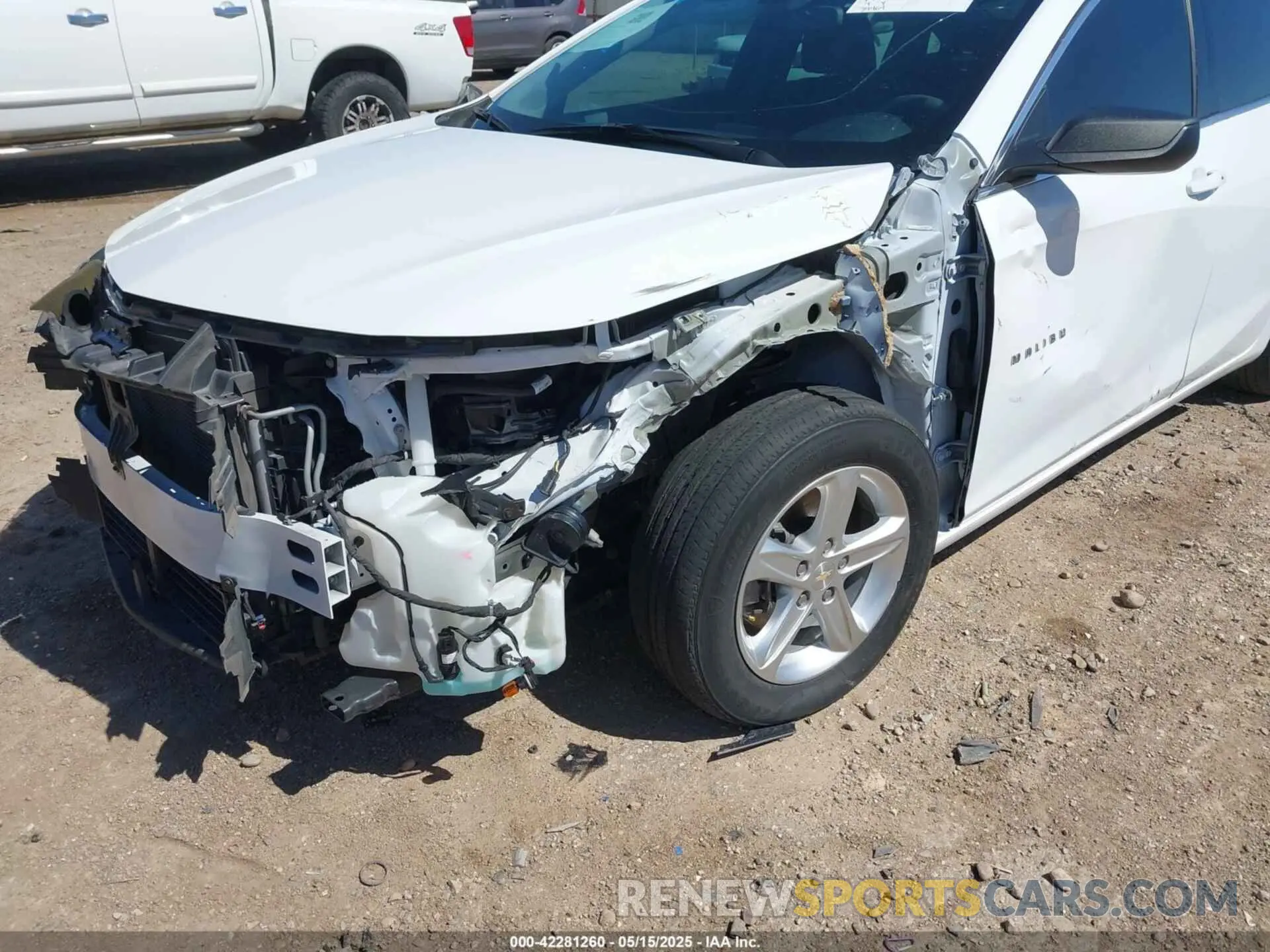 6 fotografías del automóvil dañado 1G1ZB5ST6NF209505 CHEVROLET MALIBU 2022