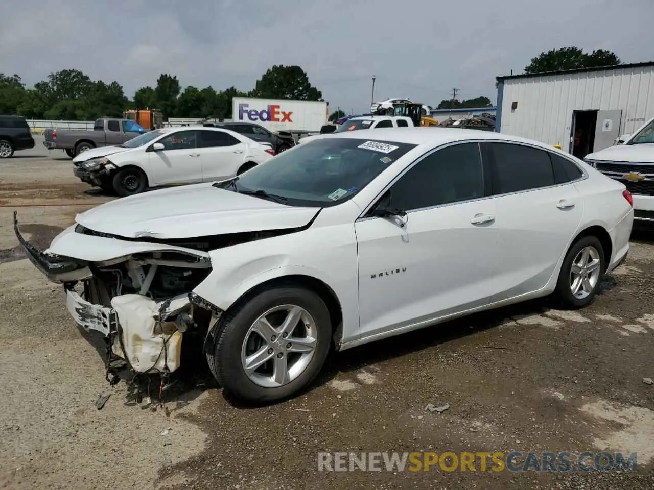 1 fotografías del automóvil dañado 1G1ZB5ST7NF207648 CHEVROLET MALIBU 2022
