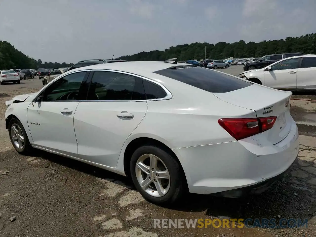 2 fotografías del automóvil dañado 1G1ZB5ST7NF207648 CHEVROLET MALIBU 2022