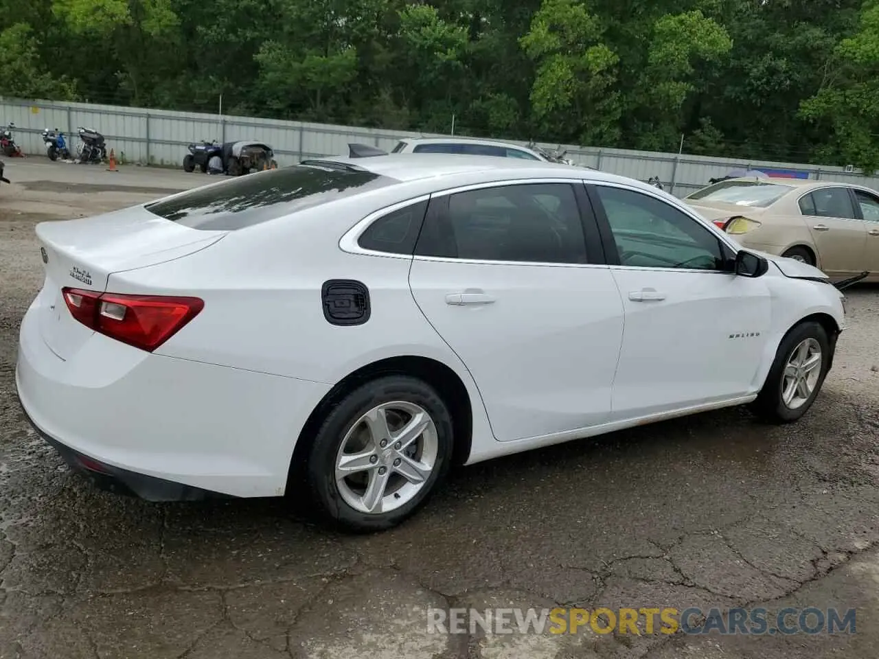 3 fotografías del automóvil dañado 1G1ZB5ST7NF207648 CHEVROLET MALIBU 2022