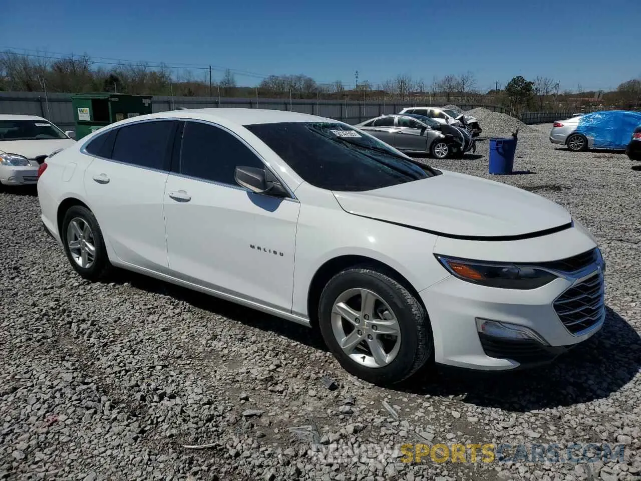4 fotografías del automóvil dañado 1G1ZB5ST7NF214454 CHEVROLET MALIBU 2022