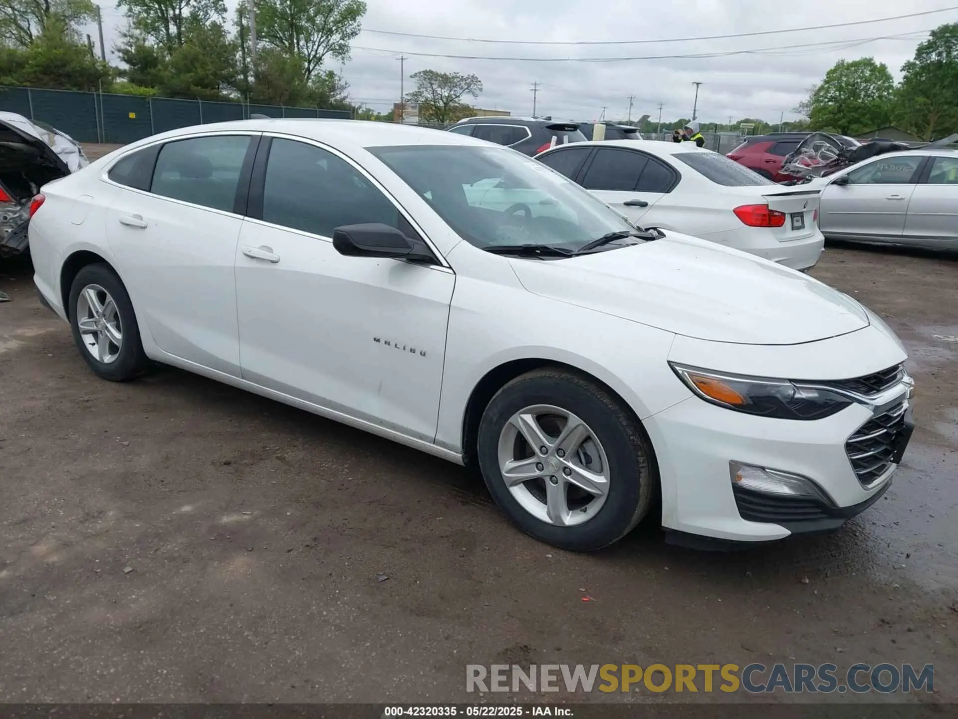 1 fotografías del automóvil dañado 1G1ZB5ST8NF186308 CHEVROLET MALIBU 2022