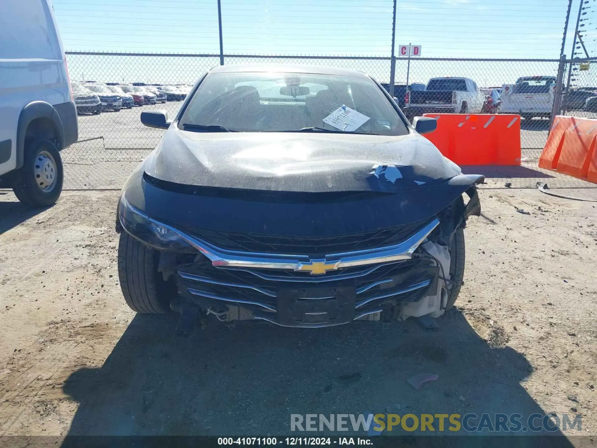 12 fotografías del automóvil dañado 1G1ZB5ST9NF190514 CHEVROLET MALIBU 2022