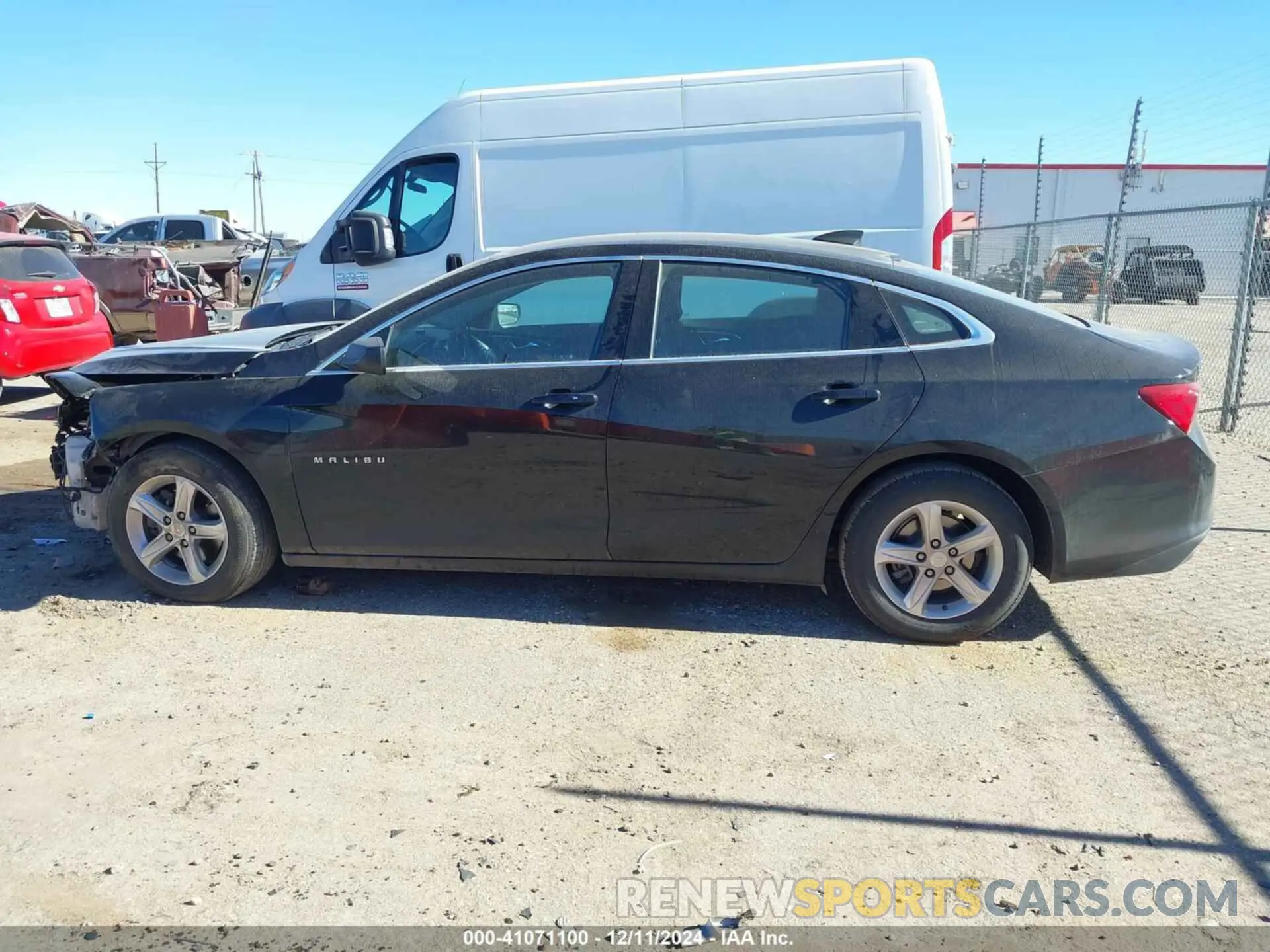14 fotografías del automóvil dañado 1G1ZB5ST9NF190514 CHEVROLET MALIBU 2022