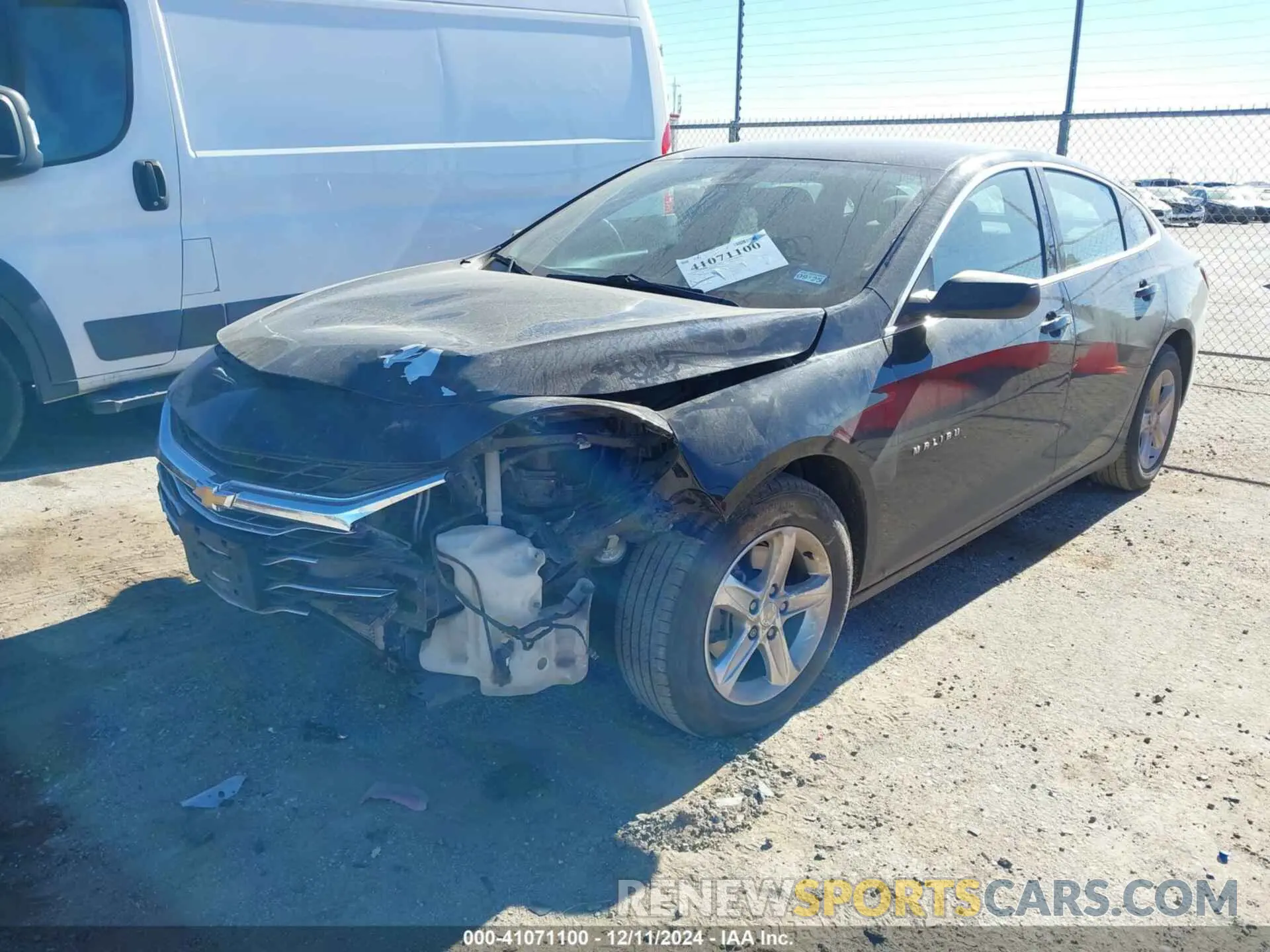 2 fotografías del automóvil dañado 1G1ZB5ST9NF190514 CHEVROLET MALIBU 2022