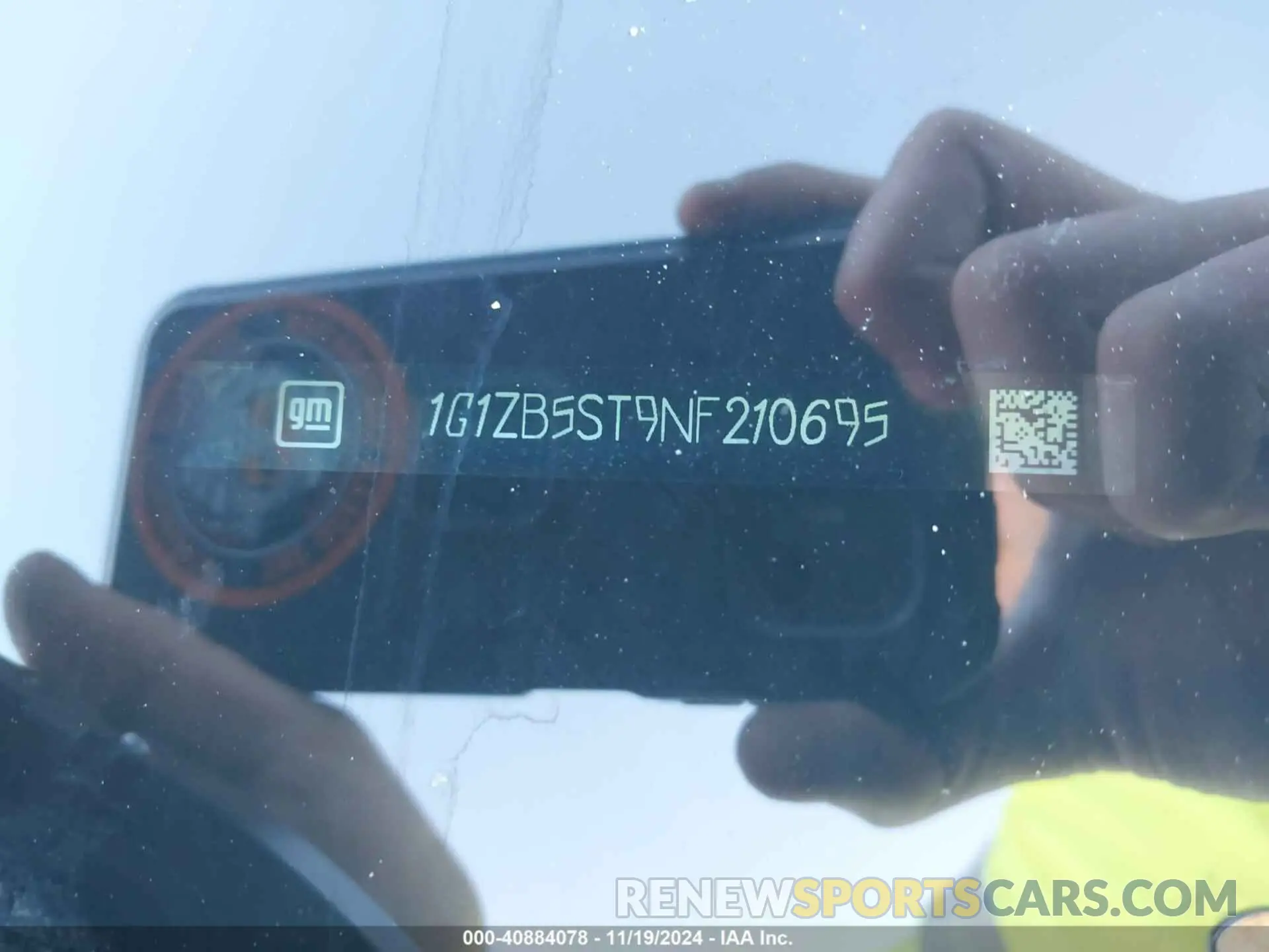 9 fotografías del automóvil dañado 1G1ZB5ST9NF210695 CHEVROLET MALIBU 2022