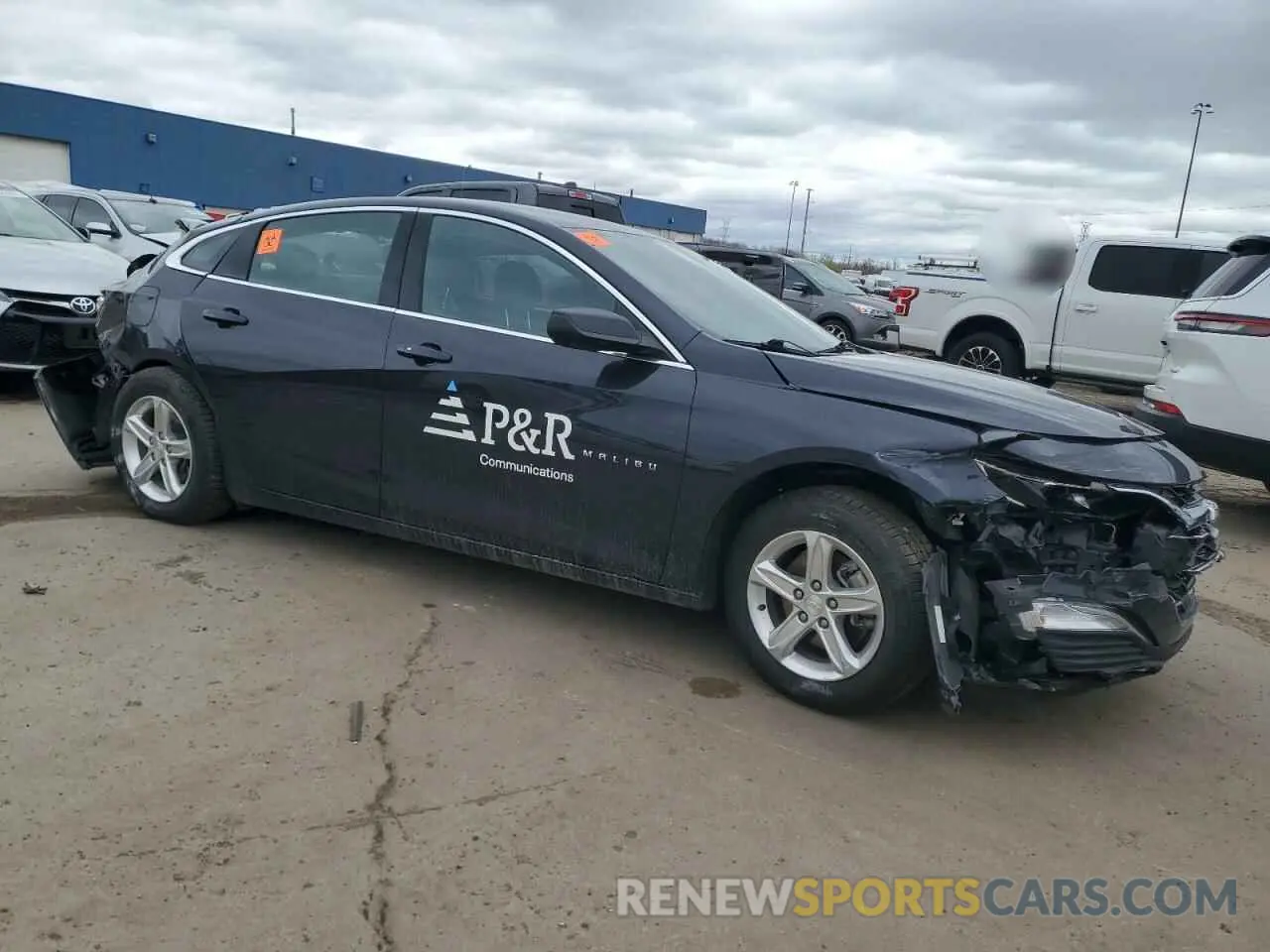 4 fotografías del automóvil dañado 1G1ZB5STXNF168487 CHEVROLET MALIBU 2022
