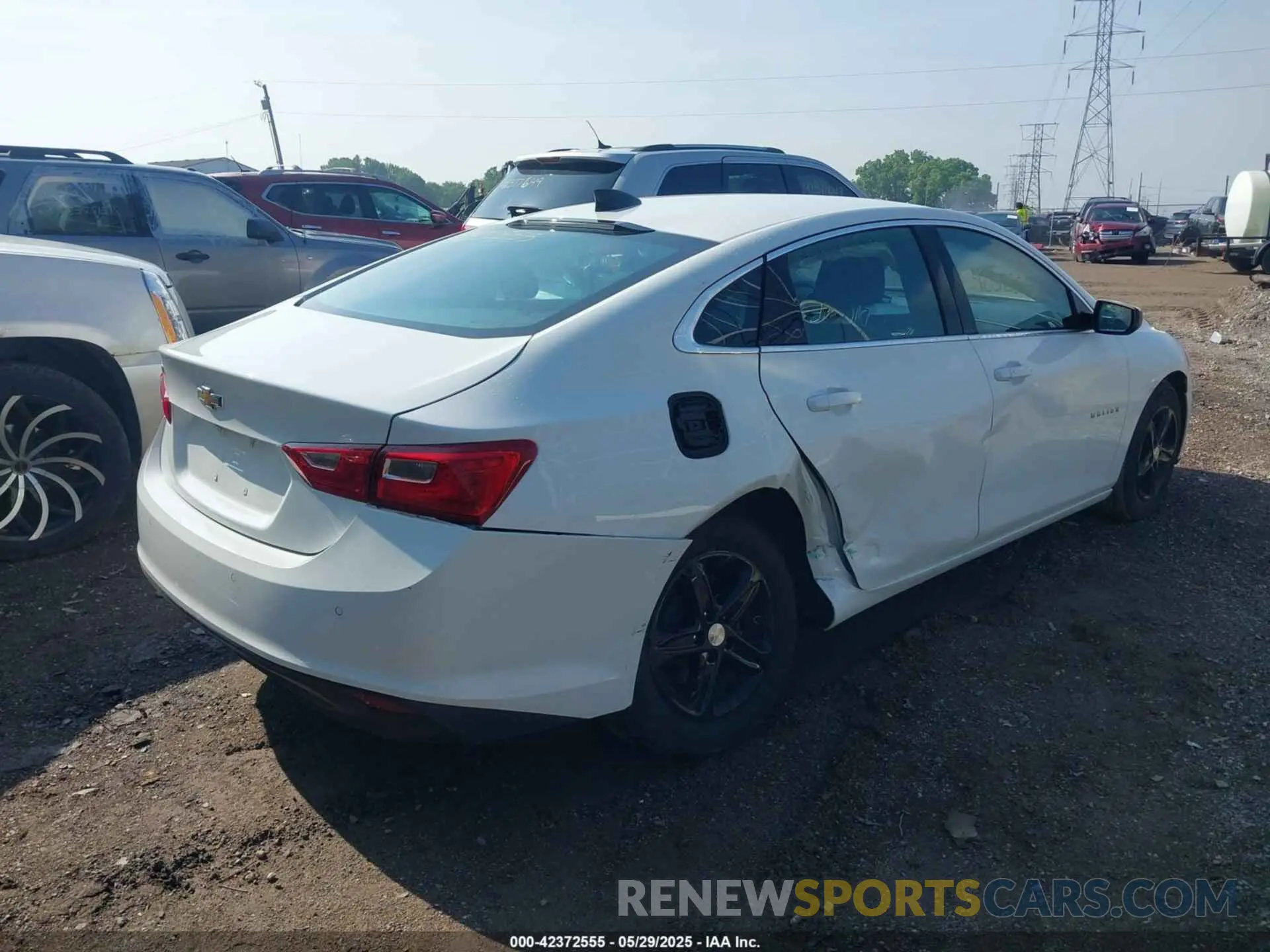 4 fotografías del automóvil dañado 1G1ZC5ST0NF146513 CHEVROLET MALIBU 2022