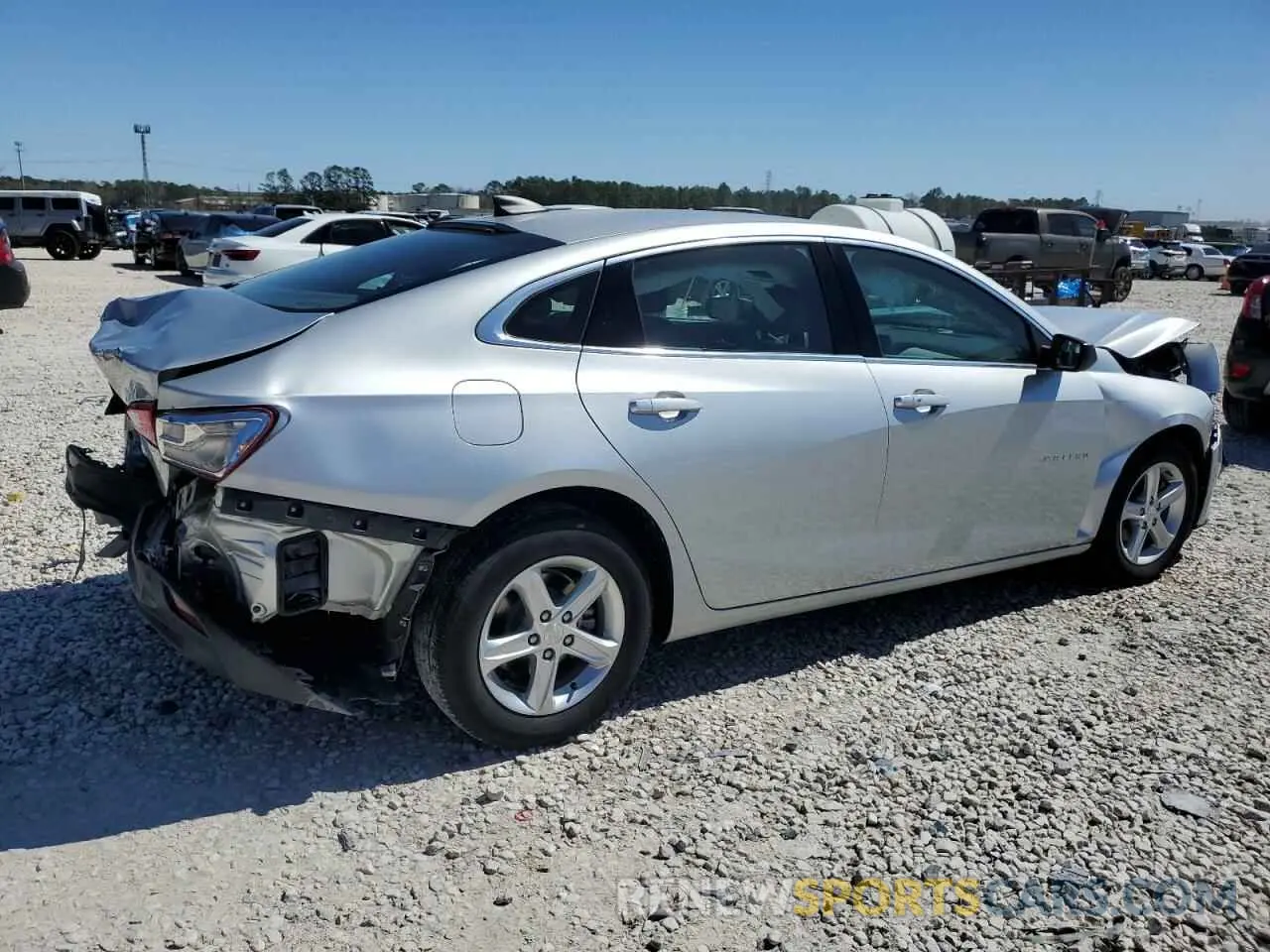 3 fotografías del automóvil dañado 1G1ZC5ST0NF167071 CHEVROLET MALIBU 2022
