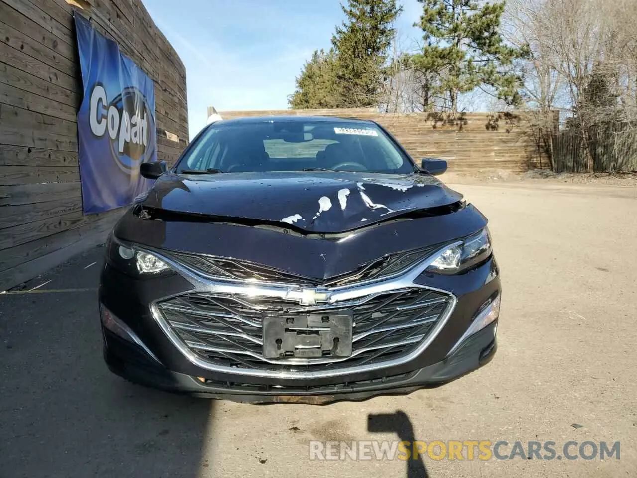 5 fotografías del automóvil dañado 1G1ZC5ST0NF185764 CHEVROLET MALIBU 2022