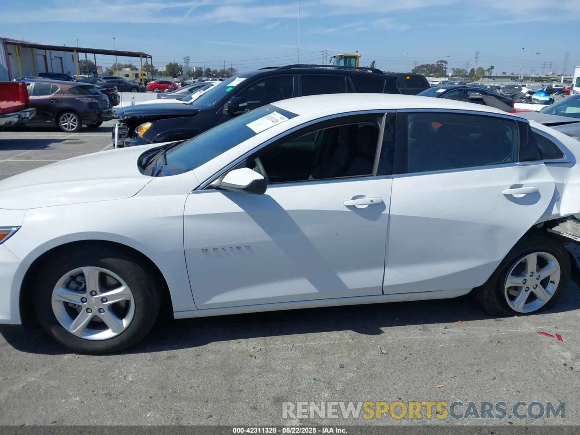 14 fotografías del automóvil dañado 1G1ZC5ST0NF186123 CHEVROLET MALIBU 2022