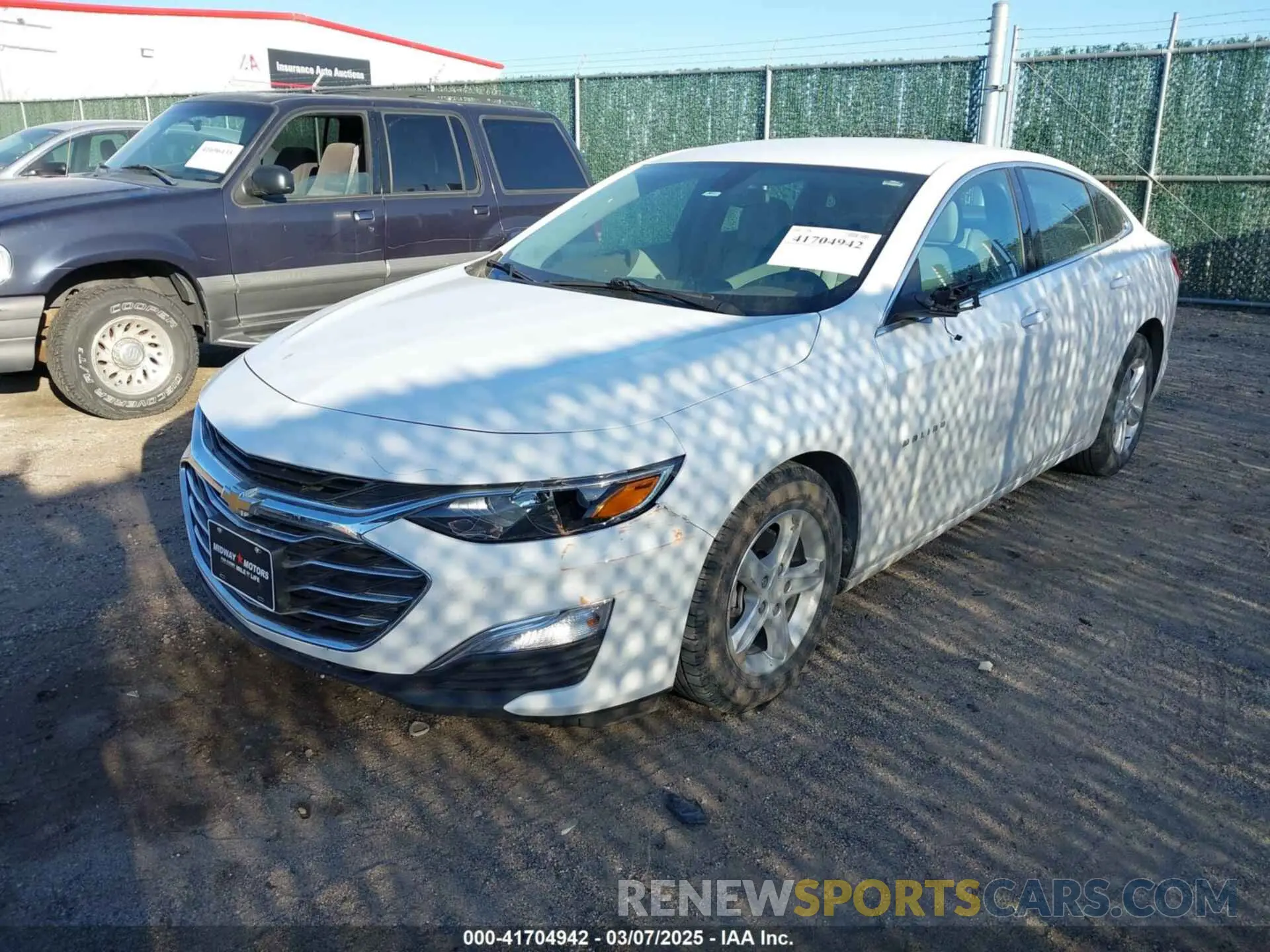 2 fotografías del automóvil dañado 1G1ZC5ST1NF186521 CHEVROLET MALIBU 2022