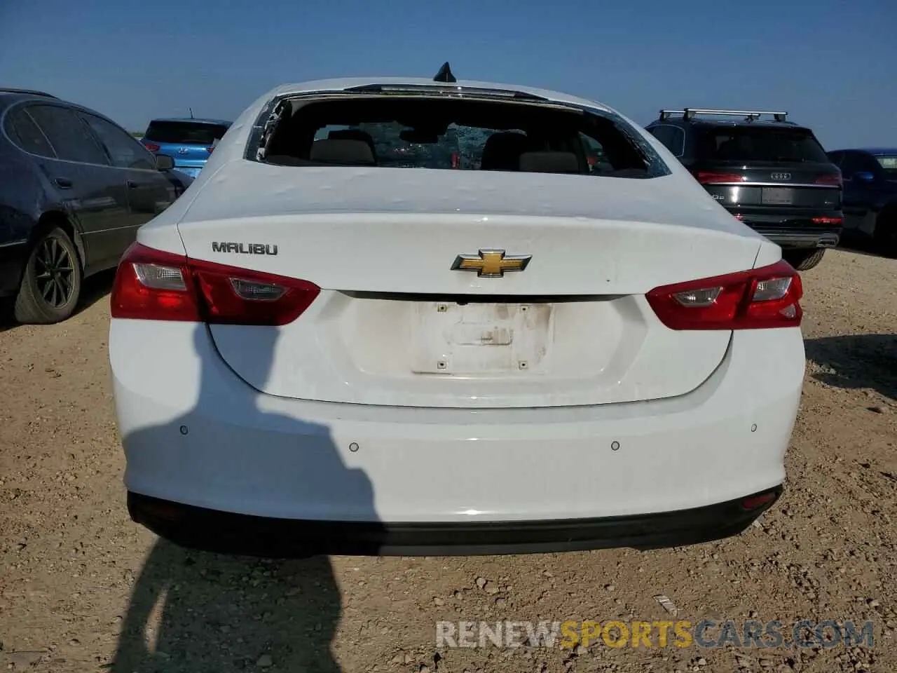 6 fotografías del automóvil dañado 1G1ZC5ST3NF186181 CHEVROLET MALIBU 2022