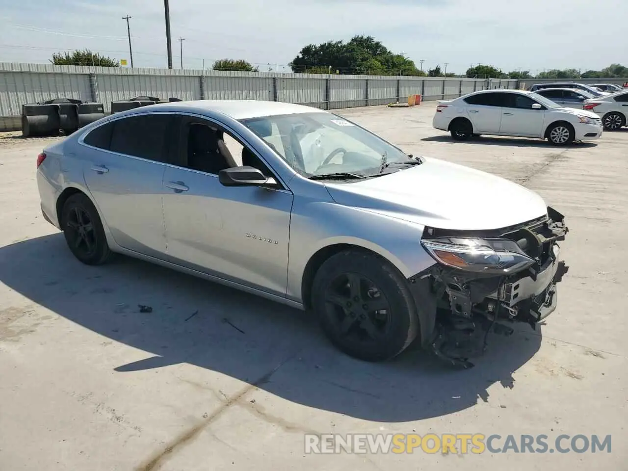 4 fotografías del automóvil dañado 1G1ZC5ST5NF164828 CHEVROLET MALIBU 2022