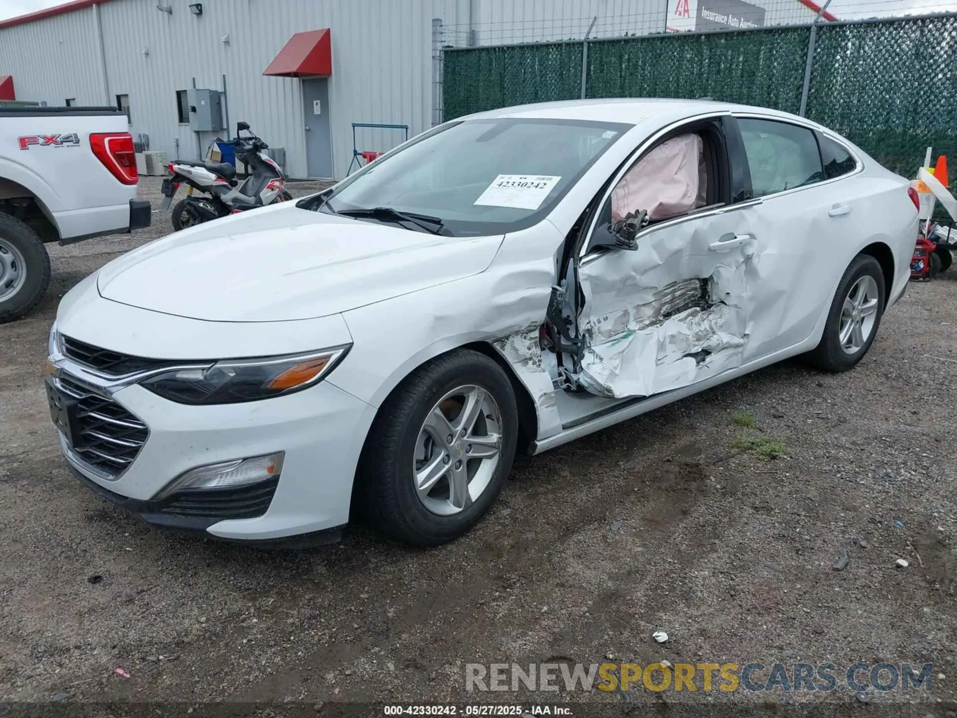 2 fotografías del automóvil dañado 1G1ZC5ST7NF179492 CHEVROLET MALIBU 2022