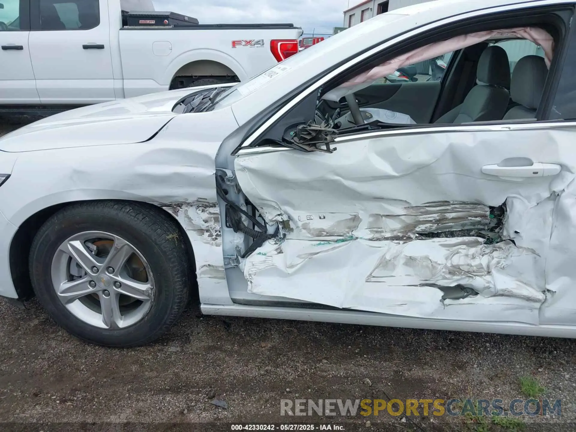 6 fotografías del automóvil dañado 1G1ZC5ST7NF179492 CHEVROLET MALIBU 2022