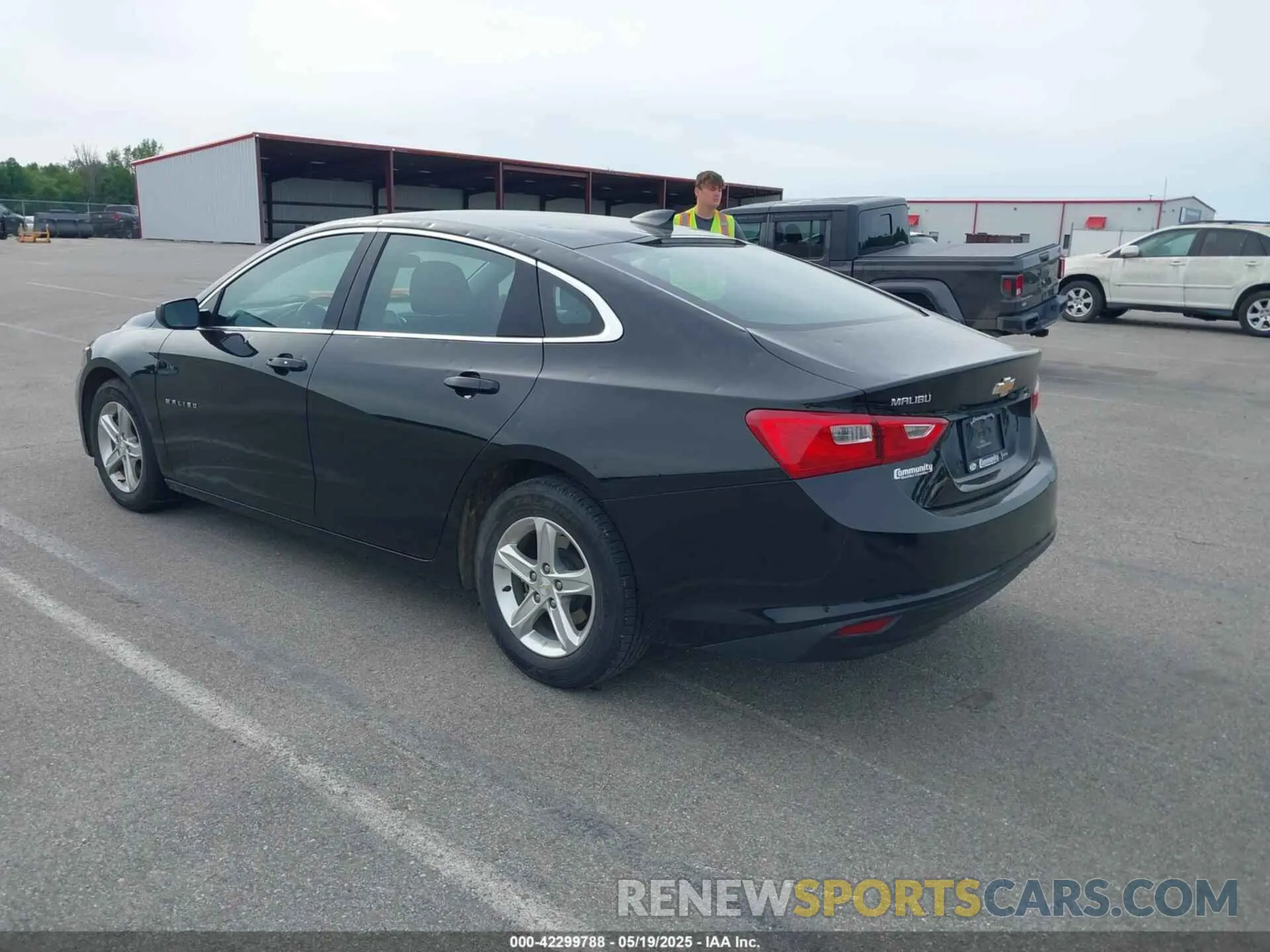 3 fotografías del automóvil dañado 1G1ZC5ST9NF166565 CHEVROLET MALIBU 2022