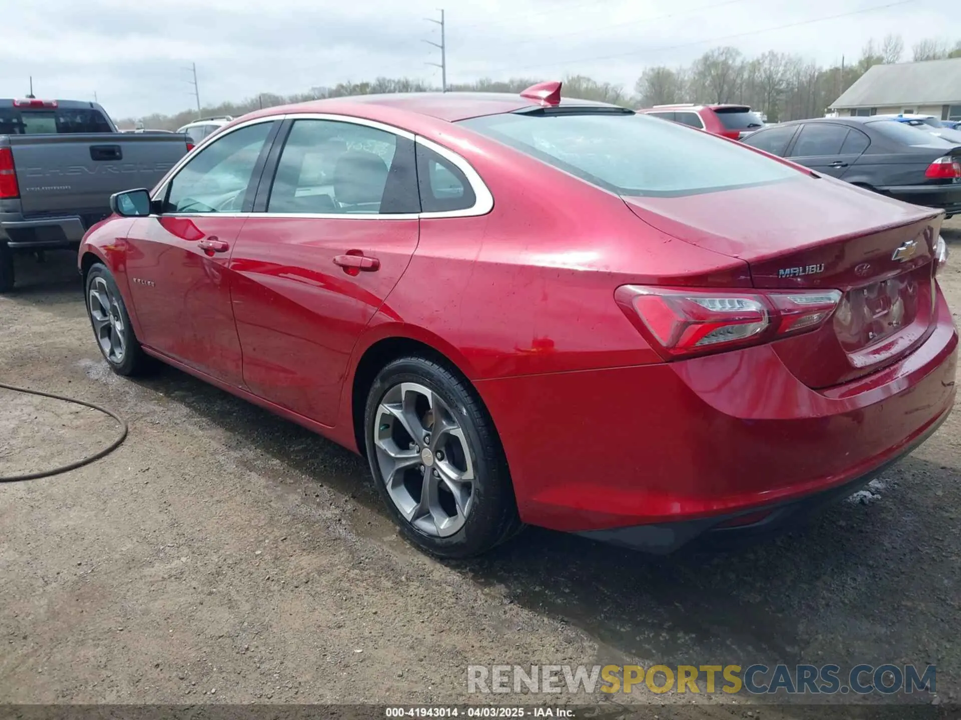 3 fotografías del automóvil dañado 1G1ZD5ST0NF103495 CHEVROLET MALIBU 2022