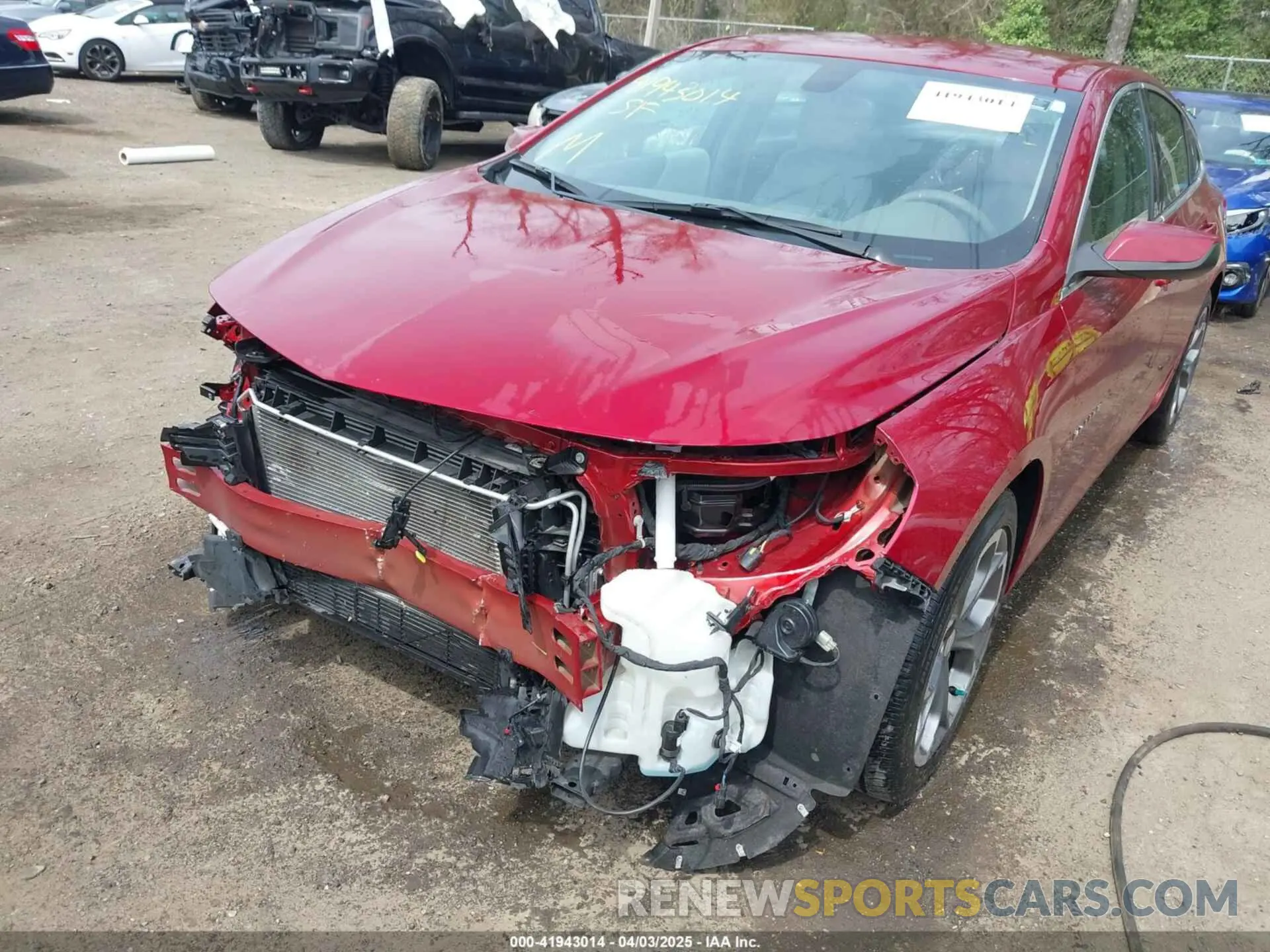 6 fotografías del automóvil dañado 1G1ZD5ST0NF103495 CHEVROLET MALIBU 2022