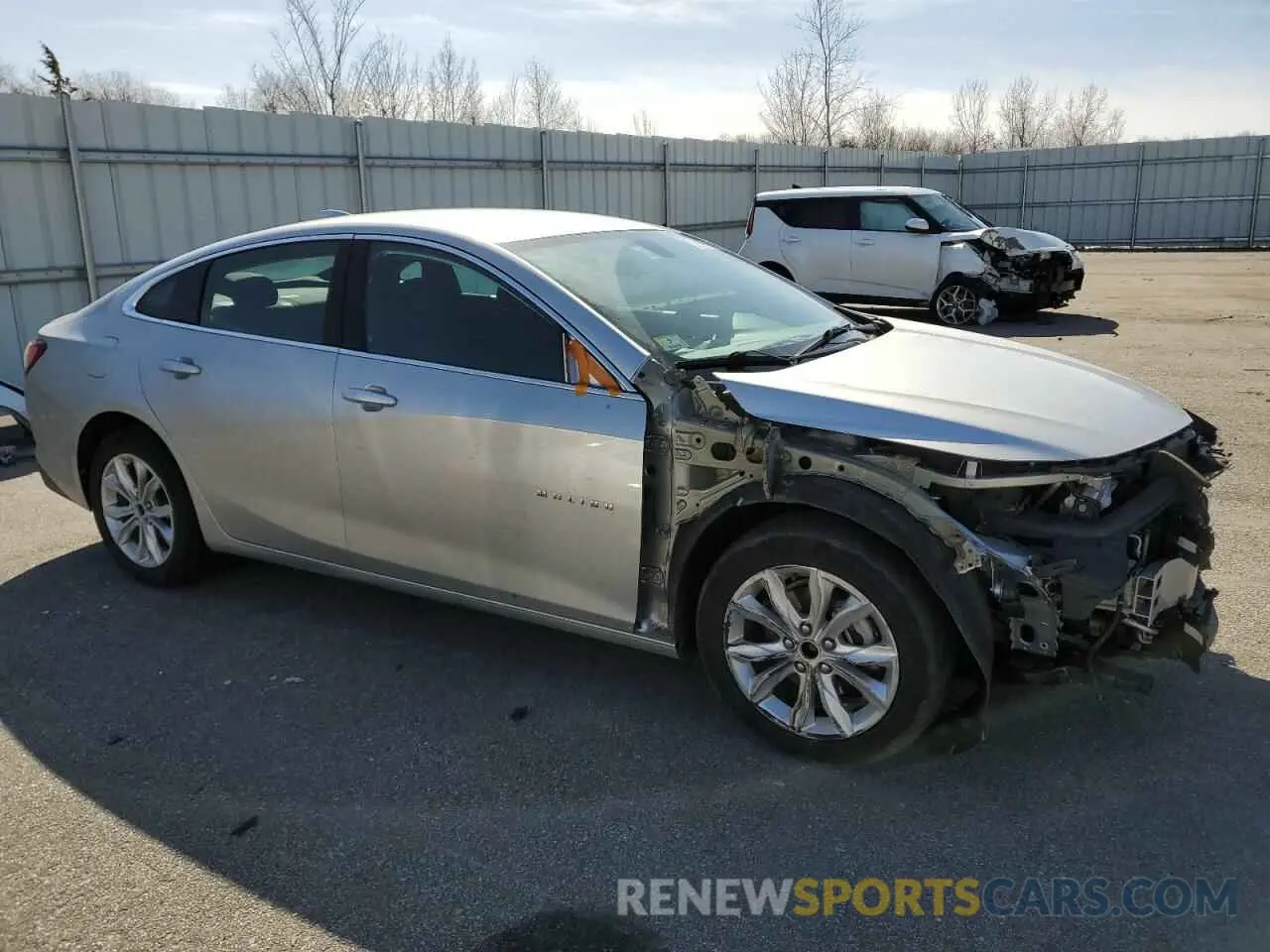 4 fotografías del automóvil dañado 1G1ZD5ST0NF118949 CHEVROLET MALIBU 2022