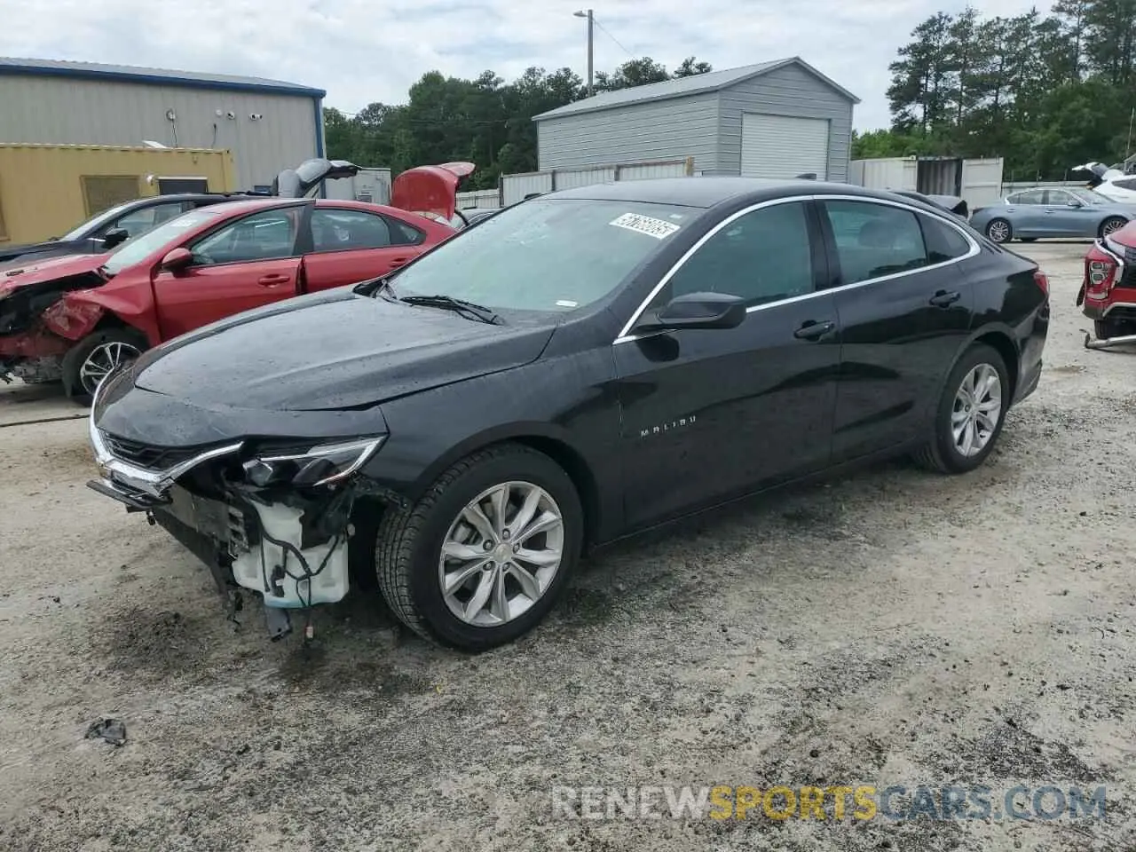 1 fotografías del automóvil dañado 1G1ZD5ST0NF125626 CHEVROLET MALIBU 2022