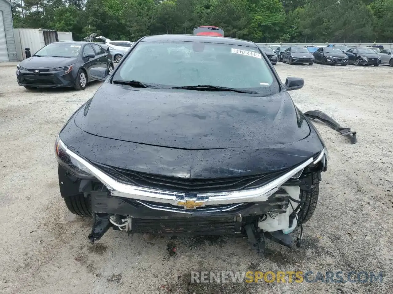 5 fotografías del automóvil dañado 1G1ZD5ST0NF125626 CHEVROLET MALIBU 2022