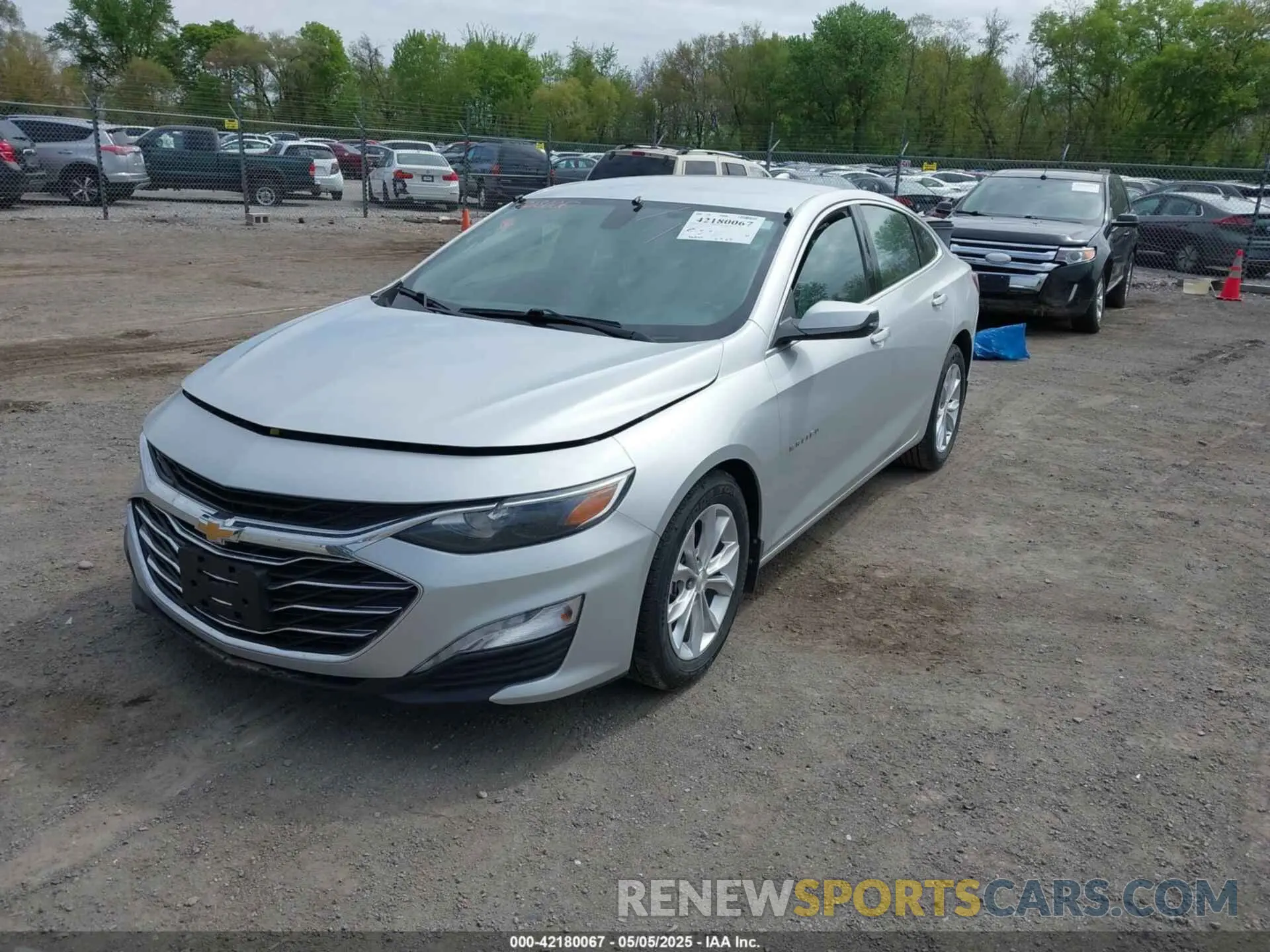 2 fotografías del automóvil dañado 1G1ZD5ST0NF127151 CHEVROLET MALIBU 2022