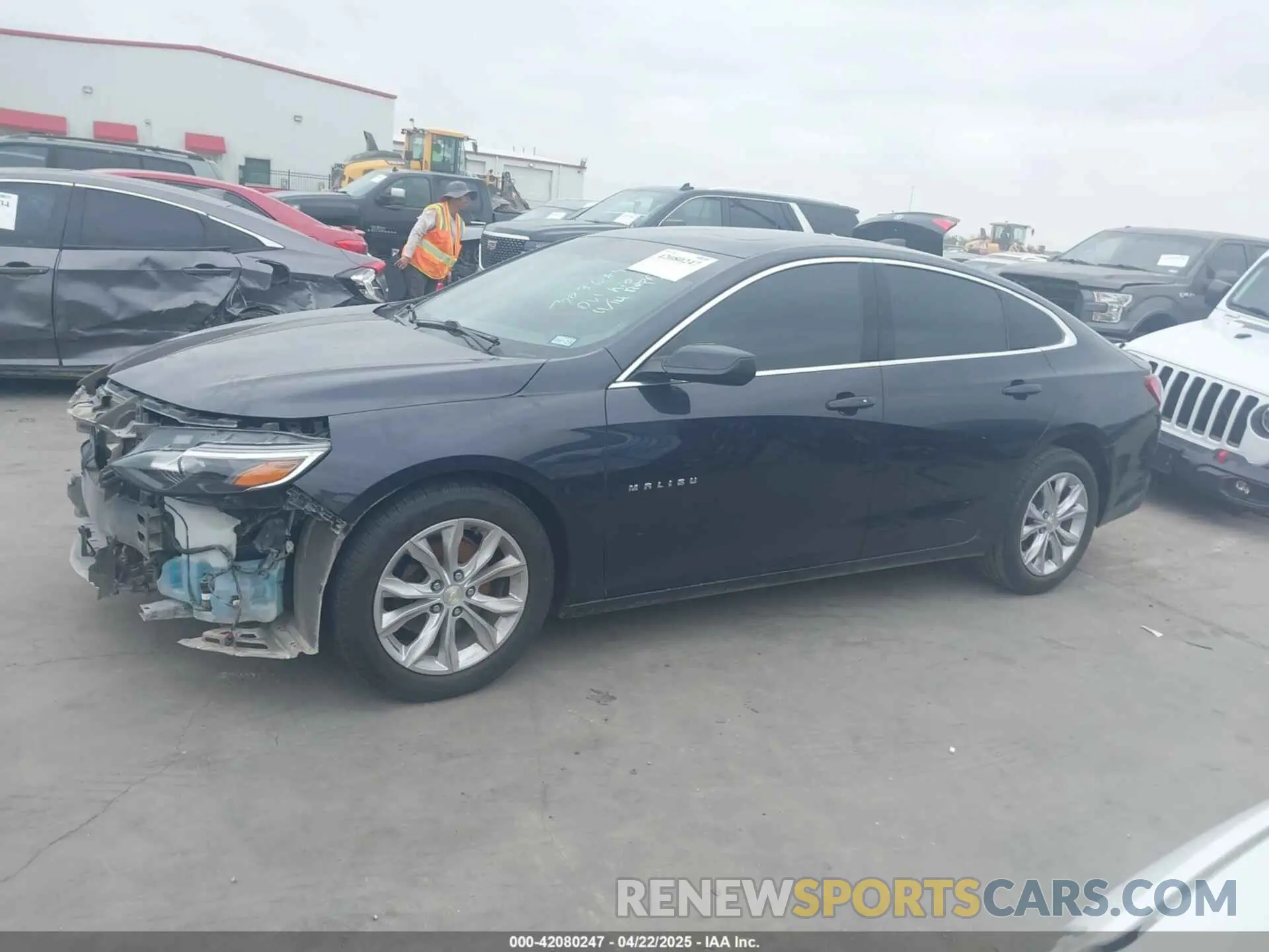 15 fotografías del automóvil dañado 1G1ZD5ST0NF128123 CHEVROLET MALIBU 2022