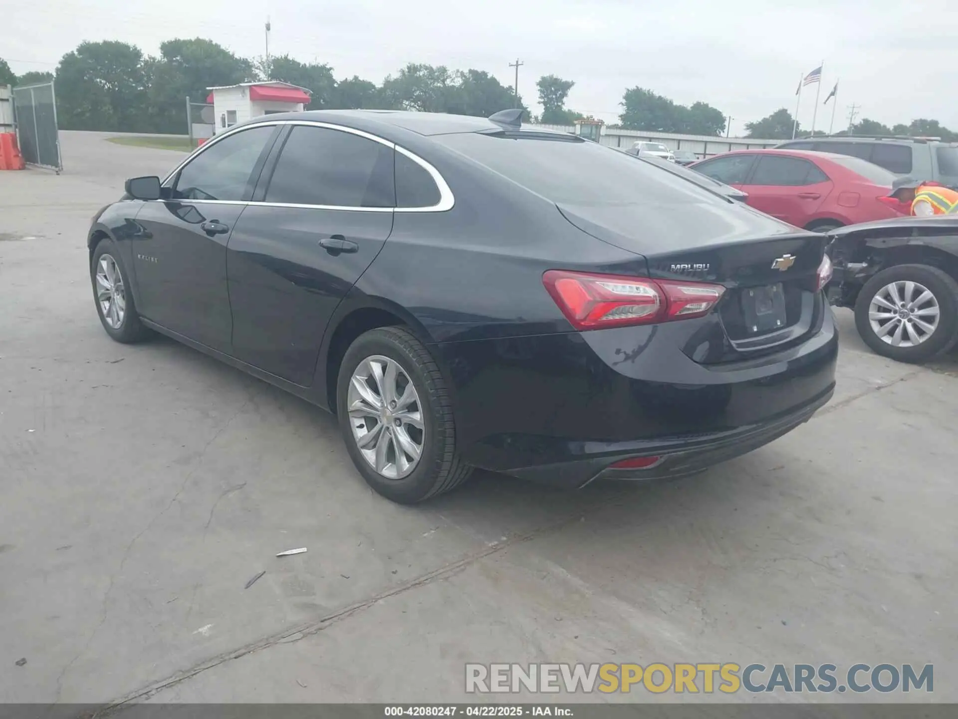 3 fotografías del automóvil dañado 1G1ZD5ST0NF128123 CHEVROLET MALIBU 2022