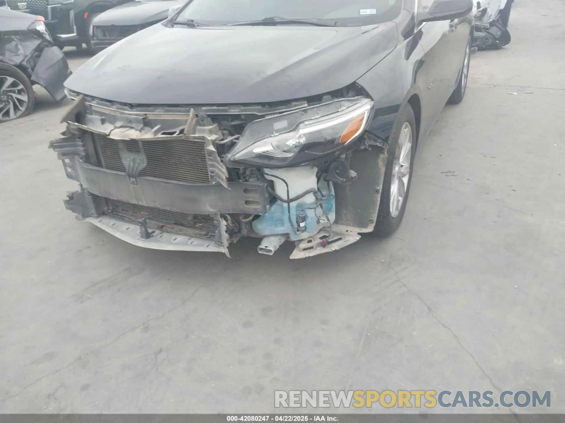 6 fotografías del automóvil dañado 1G1ZD5ST0NF128123 CHEVROLET MALIBU 2022