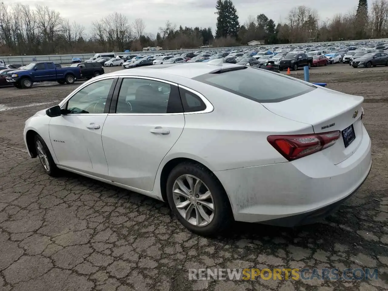 2 fotografías del automóvil dañado 1G1ZD5ST0NF132513 CHEVROLET MALIBU 2022