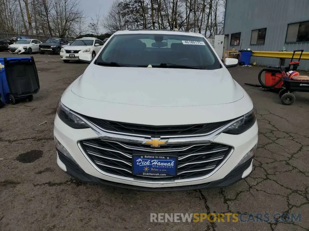 5 fotografías del automóvil dañado 1G1ZD5ST0NF132513 CHEVROLET MALIBU 2022