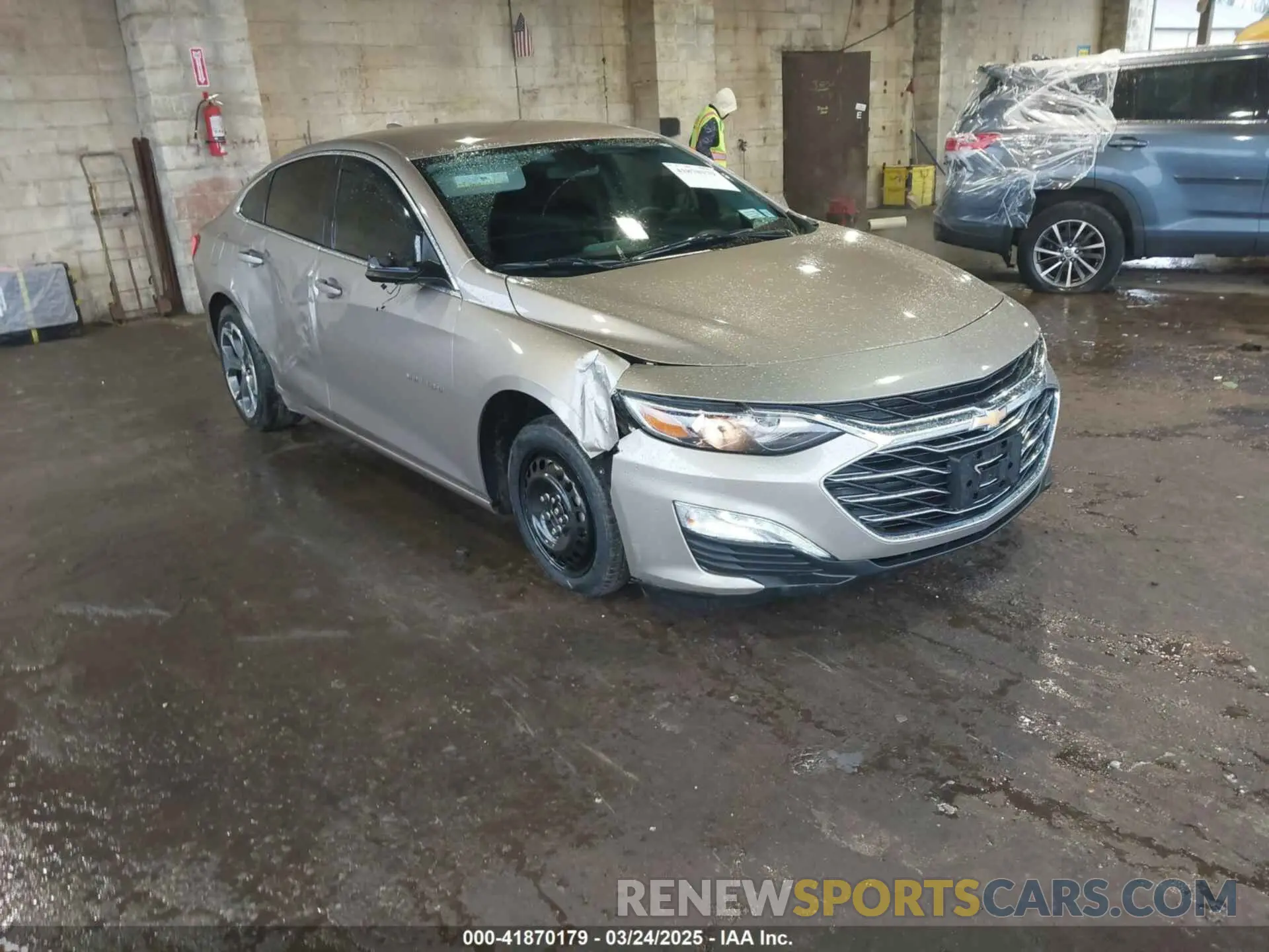 1 fotografías del automóvil dañado 1G1ZD5ST0NF136156 CHEVROLET MALIBU 2022