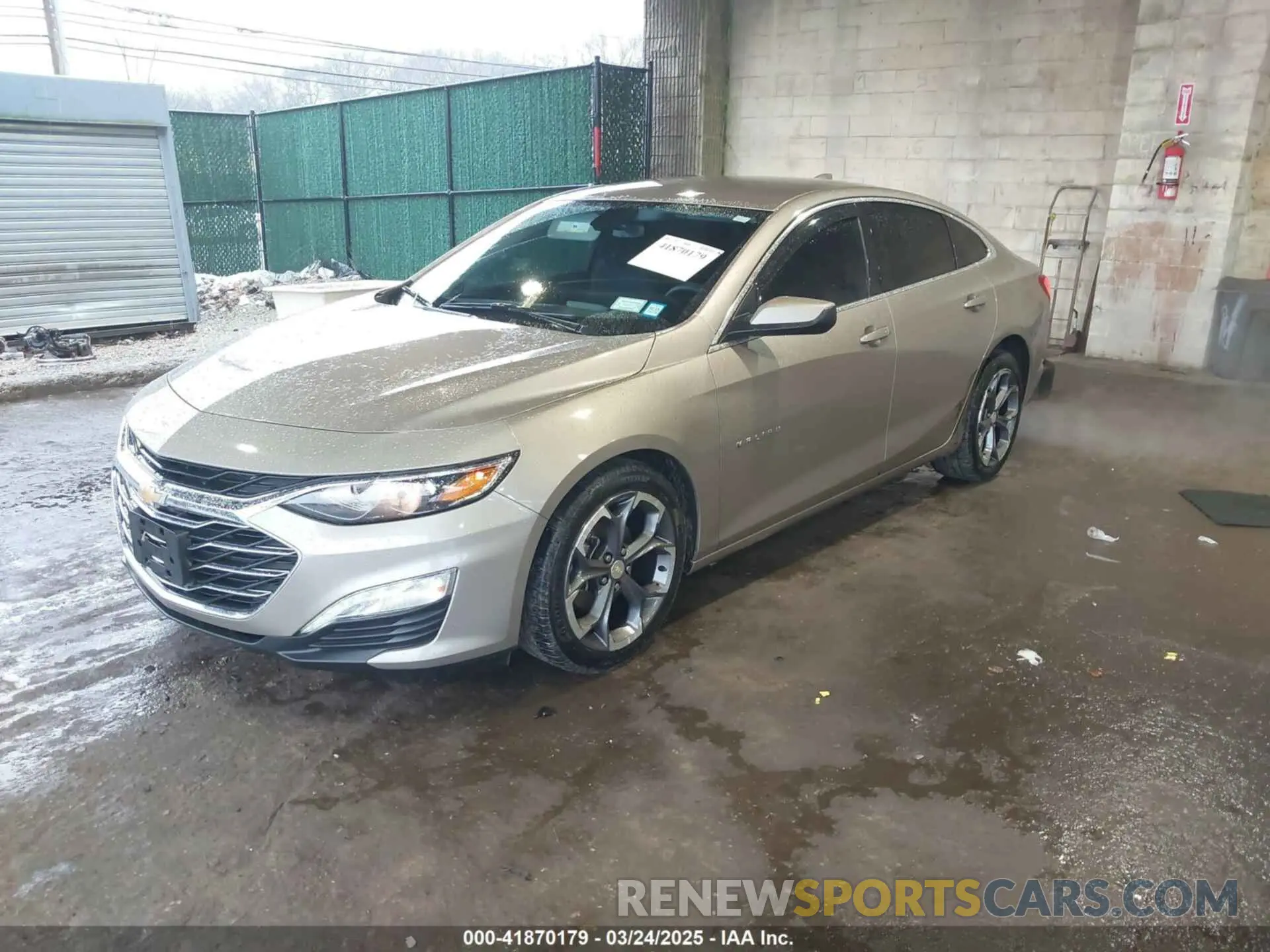 2 fotografías del automóvil dañado 1G1ZD5ST0NF136156 CHEVROLET MALIBU 2022