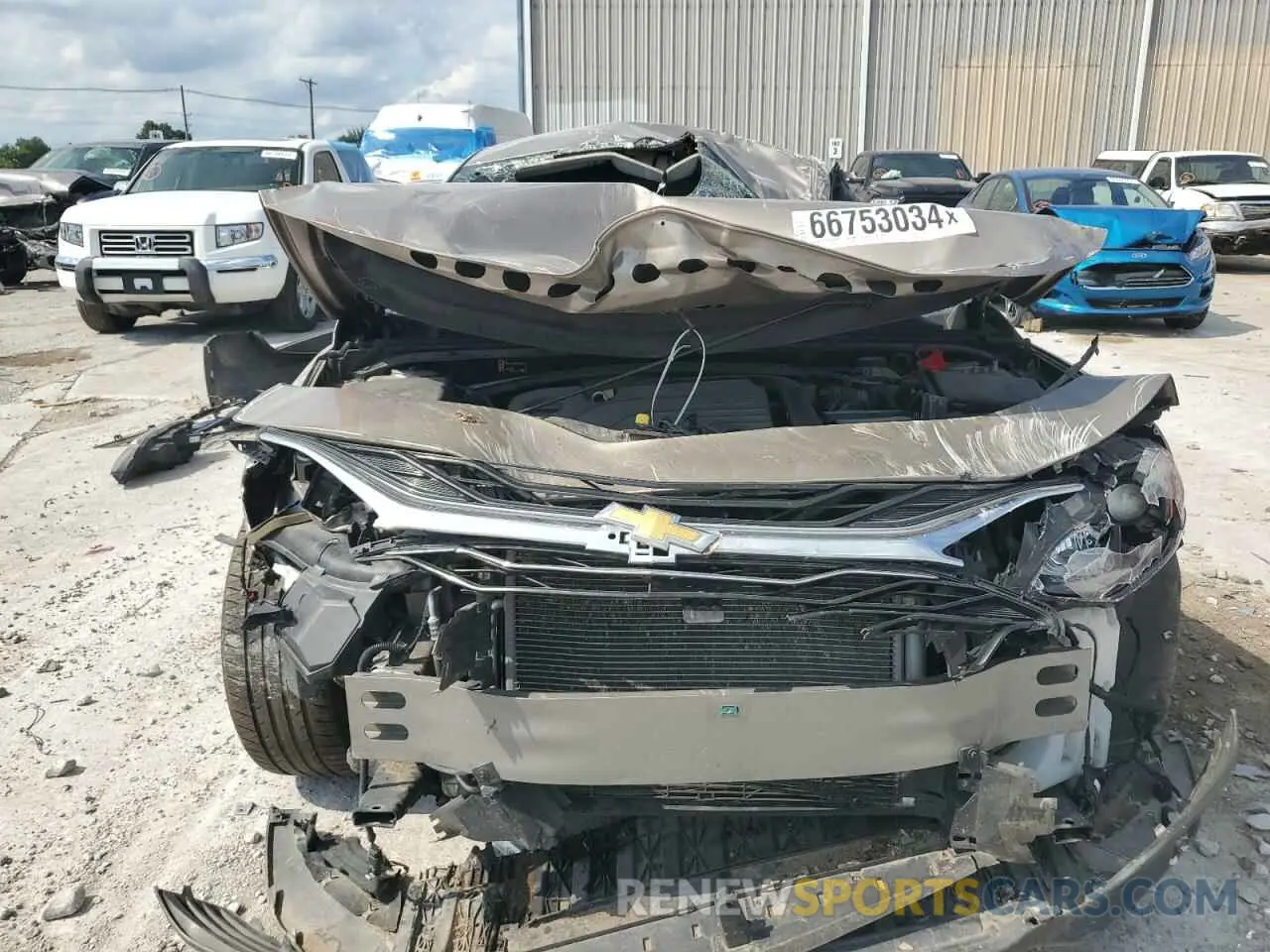 5 fotografías del automóvil dañado 1G1ZD5ST0NF137758 CHEVROLET MALIBU 2022