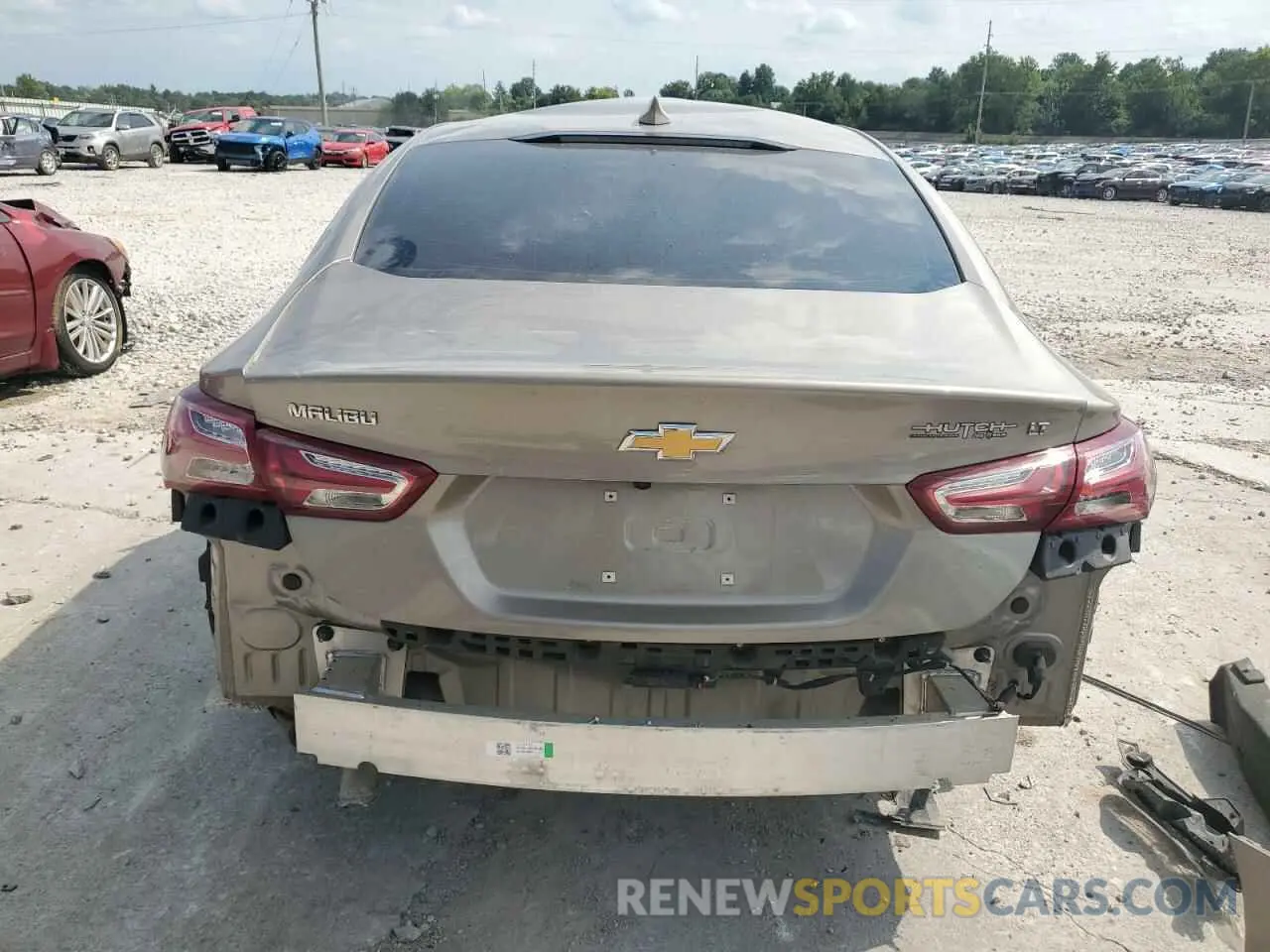 6 fotografías del automóvil dañado 1G1ZD5ST0NF137758 CHEVROLET MALIBU 2022