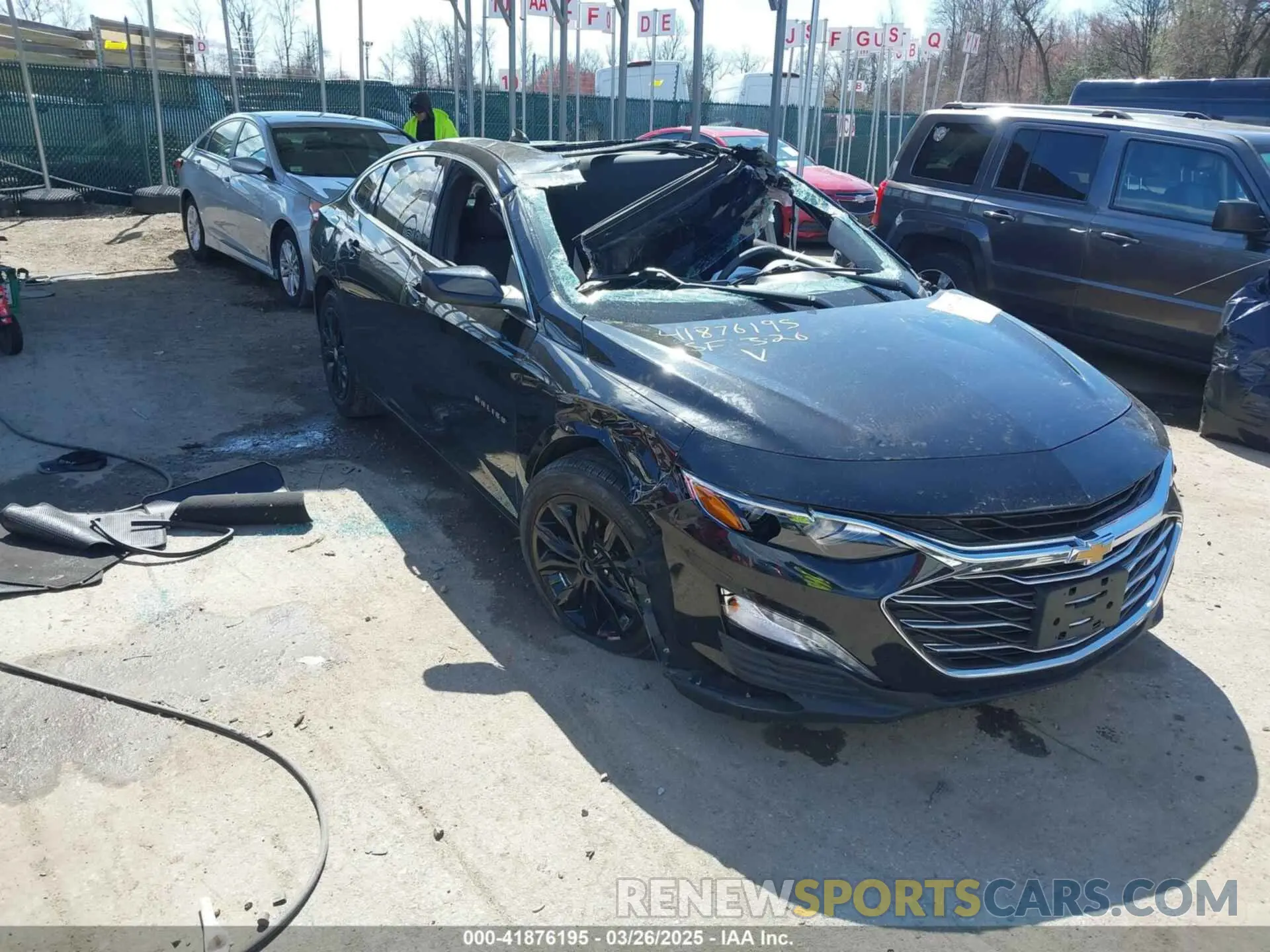 1 fotografías del automóvil dañado 1G1ZD5ST0NF141177 CHEVROLET MALIBU 2022