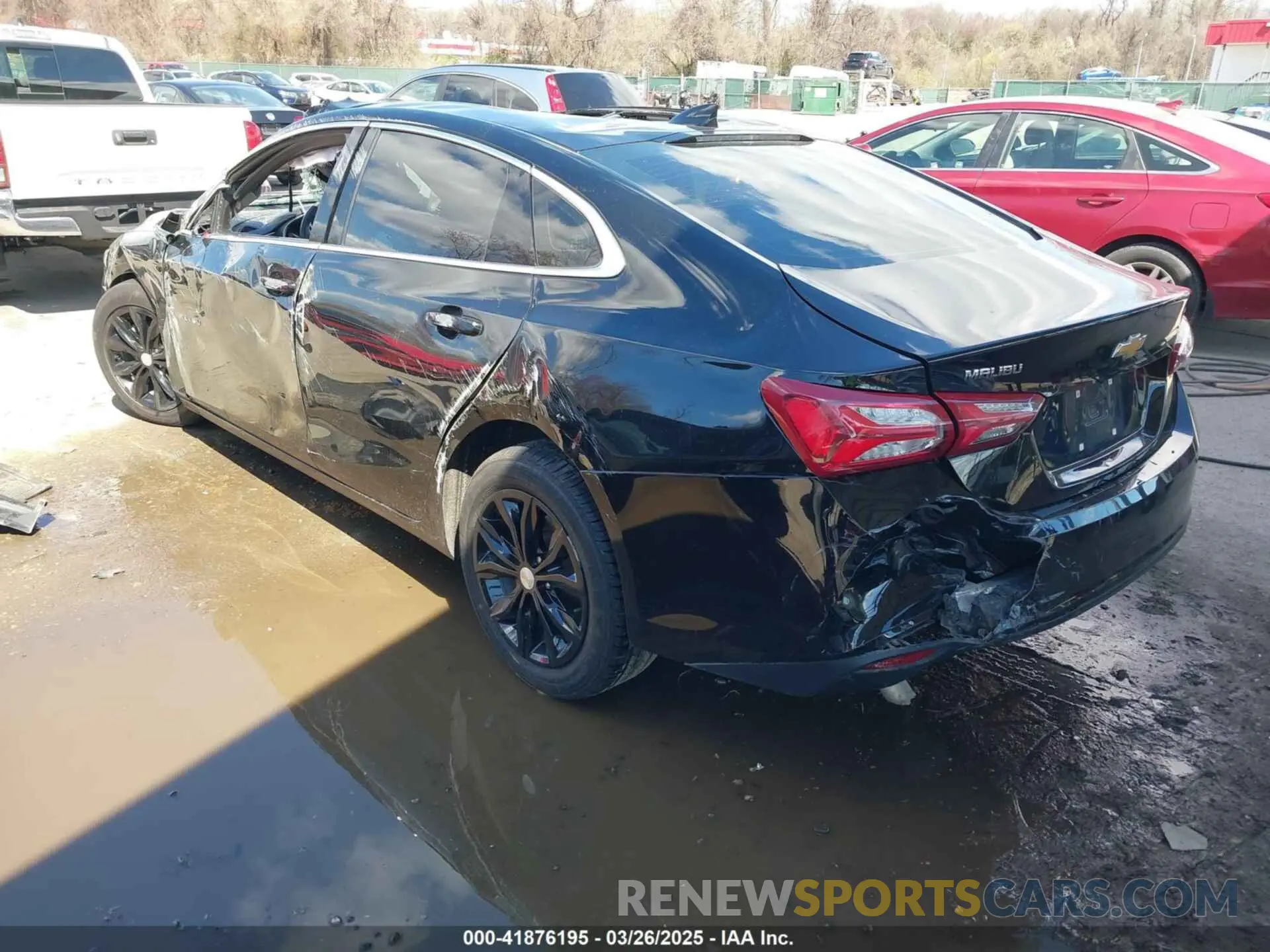 3 fotografías del automóvil dañado 1G1ZD5ST0NF141177 CHEVROLET MALIBU 2022