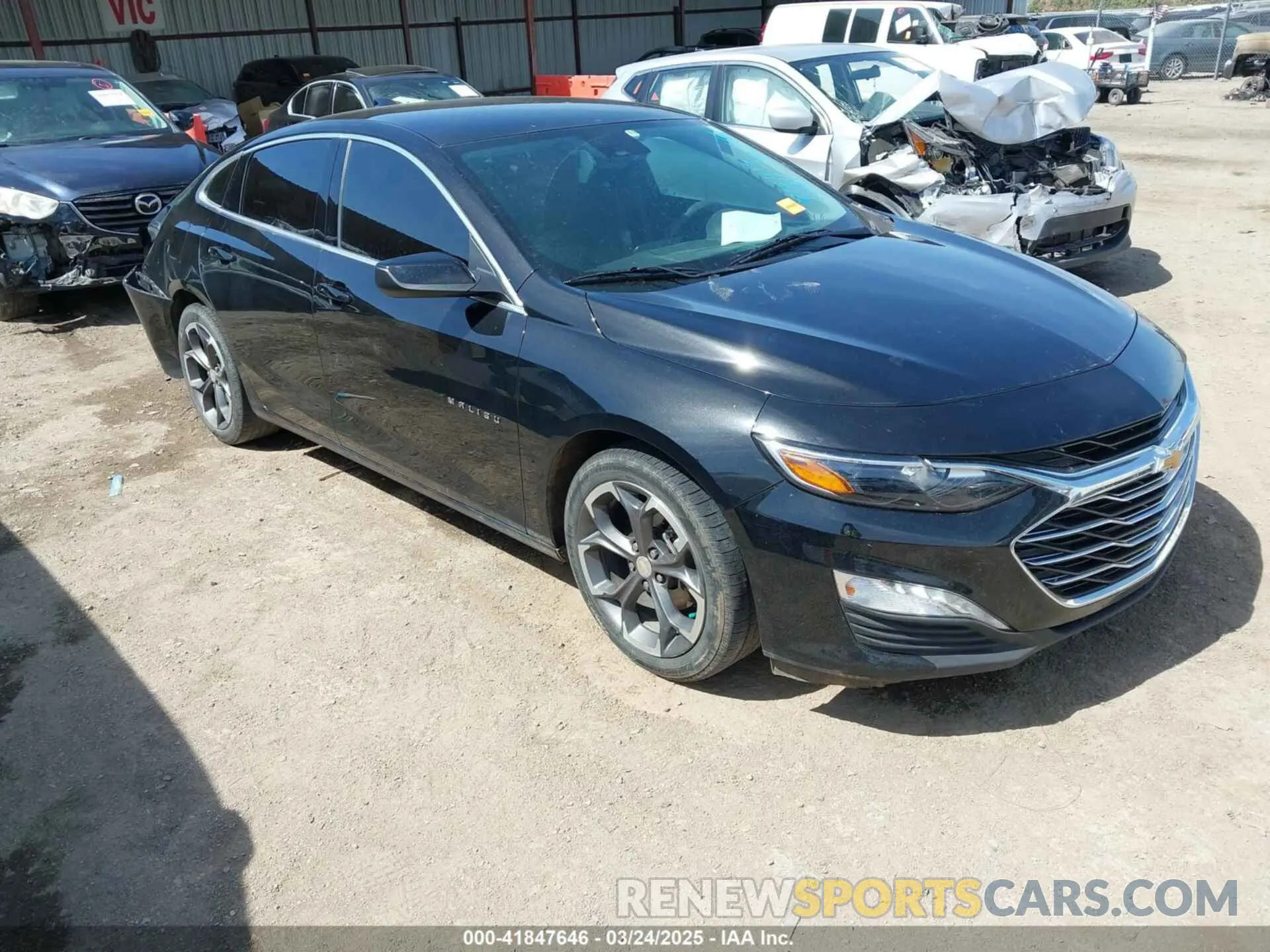 1 fotografías del automóvil dañado 1G1ZD5ST0NF145522 CHEVROLET MALIBU 2022