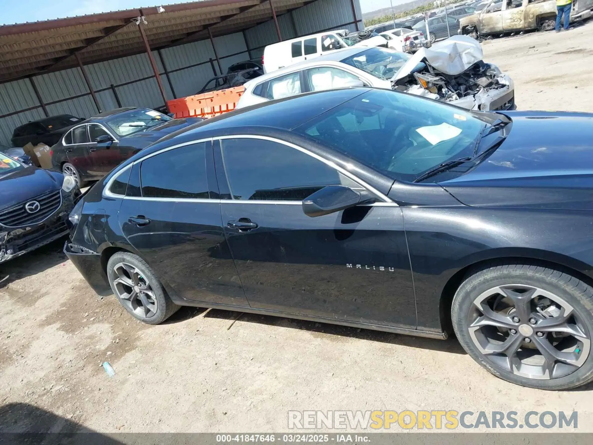 14 fotografías del automóvil dañado 1G1ZD5ST0NF145522 CHEVROLET MALIBU 2022