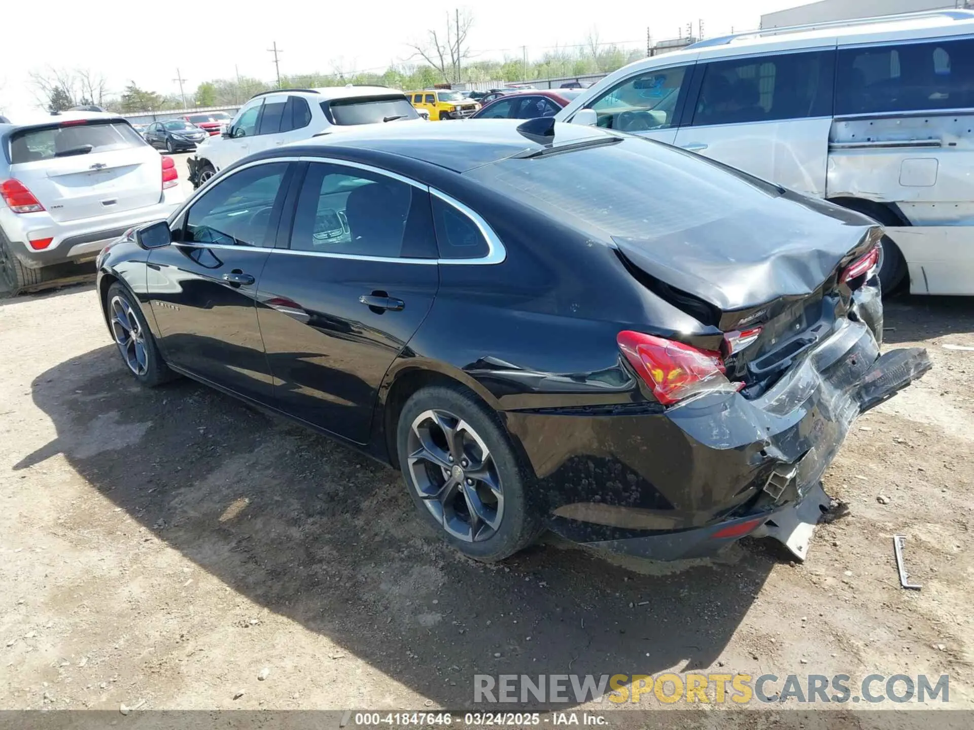 3 fotografías del automóvil dañado 1G1ZD5ST0NF145522 CHEVROLET MALIBU 2022