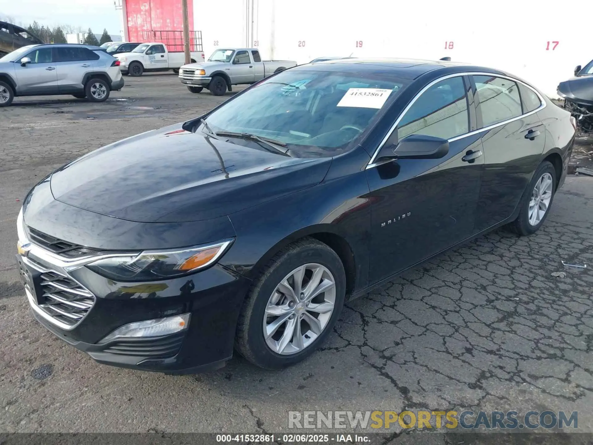 2 fotografías del automóvil dañado 1G1ZD5ST0NF145973 CHEVROLET MALIBU 2022