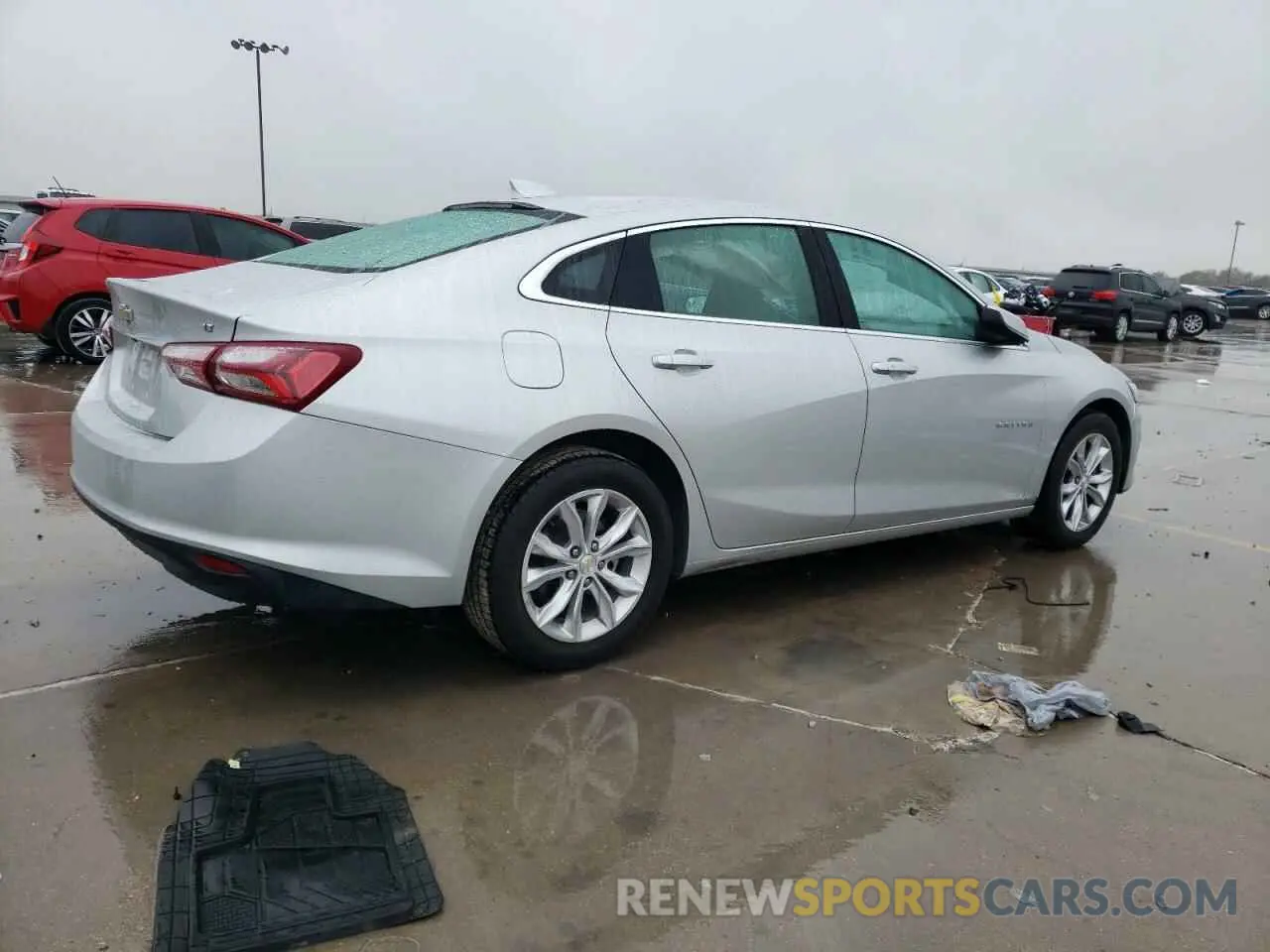 3 fotografías del automóvil dañado 1G1ZD5ST0NF158626 CHEVROLET MALIBU 2022