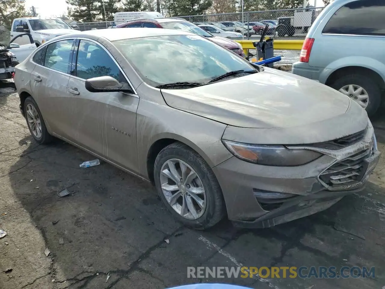4 fotografías del automóvil dañado 1G1ZD5ST0NF170422 CHEVROLET MALIBU 2022
