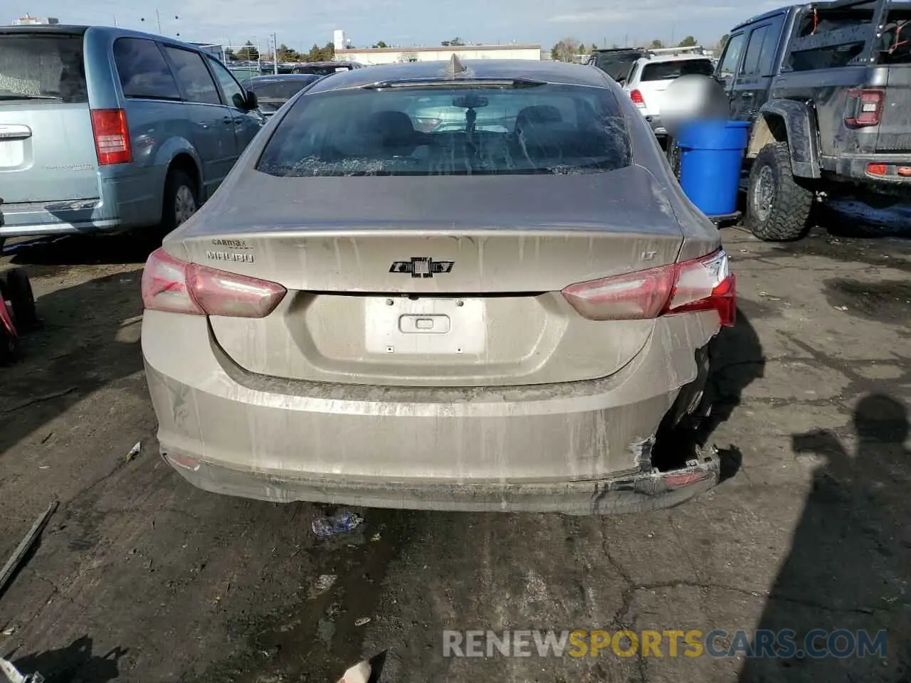 6 fotografías del automóvil dañado 1G1ZD5ST0NF170422 CHEVROLET MALIBU 2022