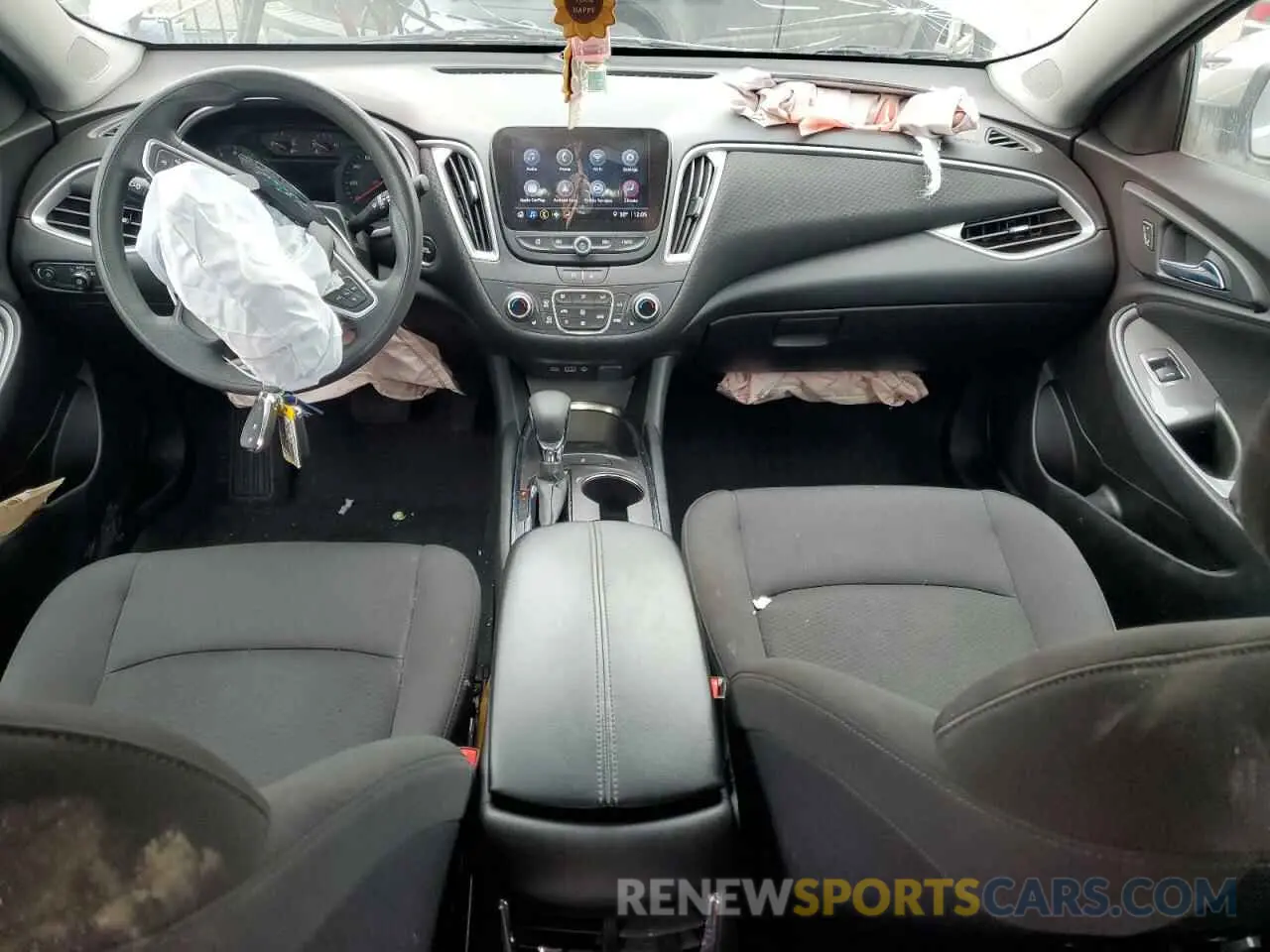 8 fotografías del automóvil dañado 1G1ZD5ST0NF170422 CHEVROLET MALIBU 2022