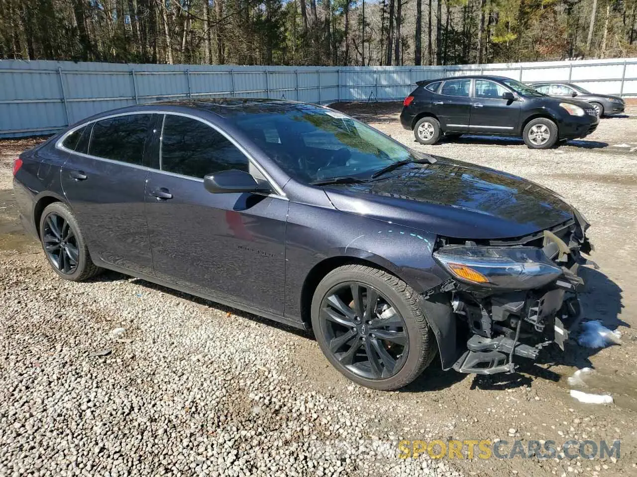 4 fotografías del automóvil dañado 1G1ZD5ST0NF197071 CHEVROLET MALIBU 2022