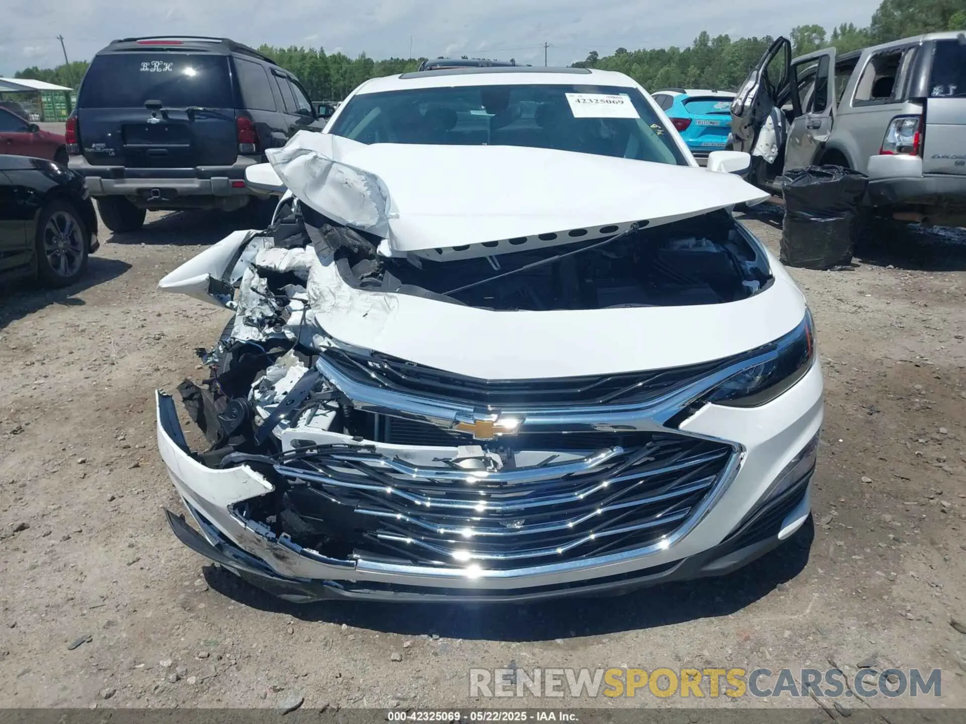 12 fotografías del automóvil dañado 1G1ZD5ST0NF198687 CHEVROLET MALIBU 2022